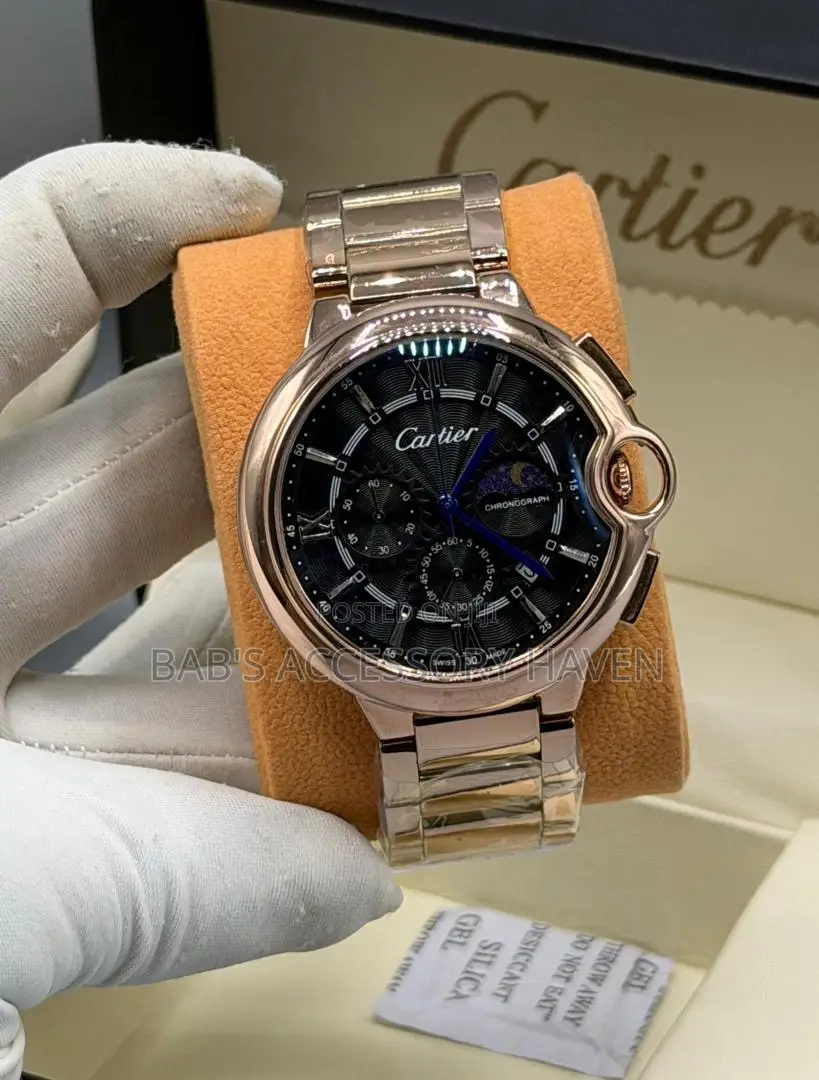 Luxury Cartier Active Chronograph Chain