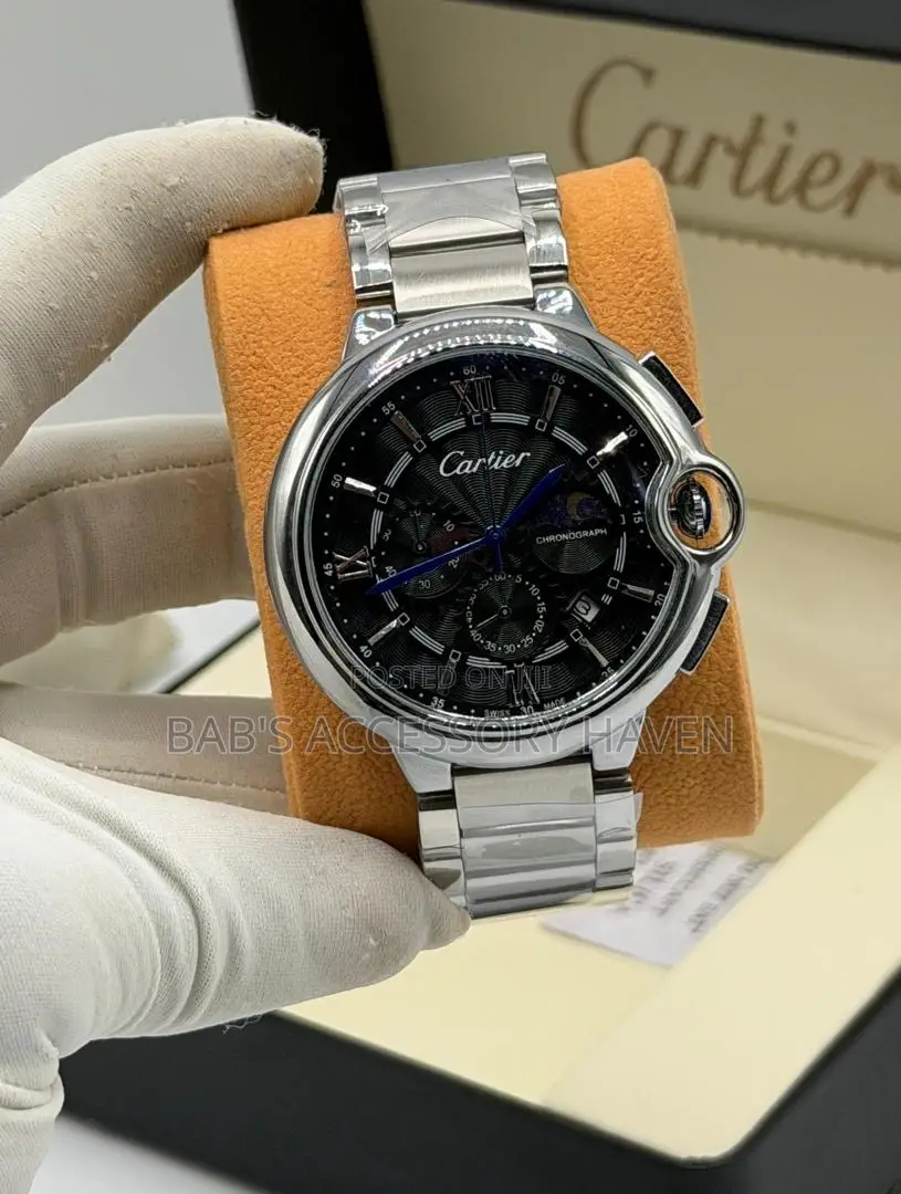 Luxury Cartier Active Chronograph Chain