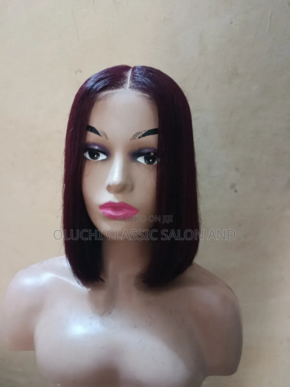 Bone Straight Burgundy 10" SDD