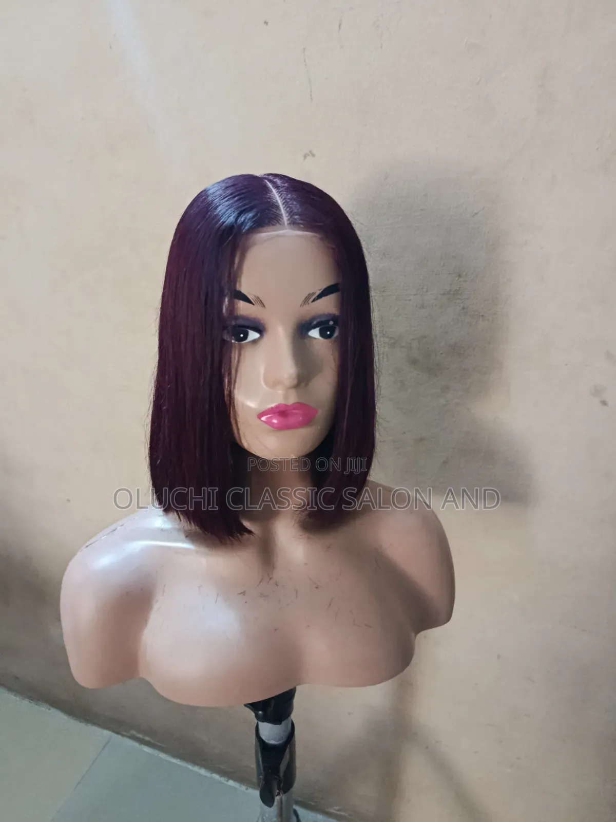 Bone Straight Burgundy 10" SDD