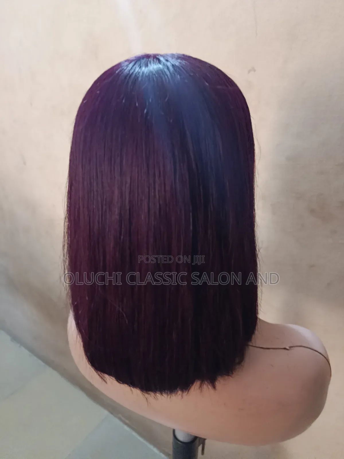 Bone Straight Burgundy 10" SDD