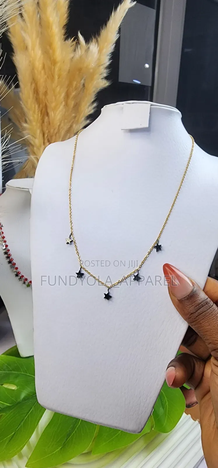 Star Charm Necklace Jewelry