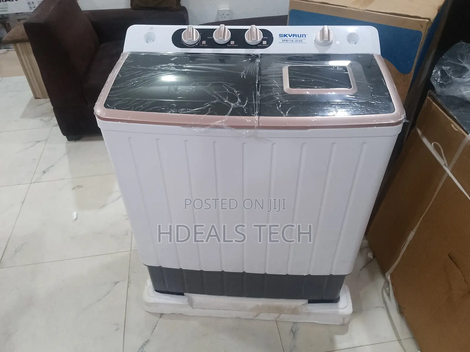Skyrun 11kg Twin Tub Semi-Automatic Washing Machine