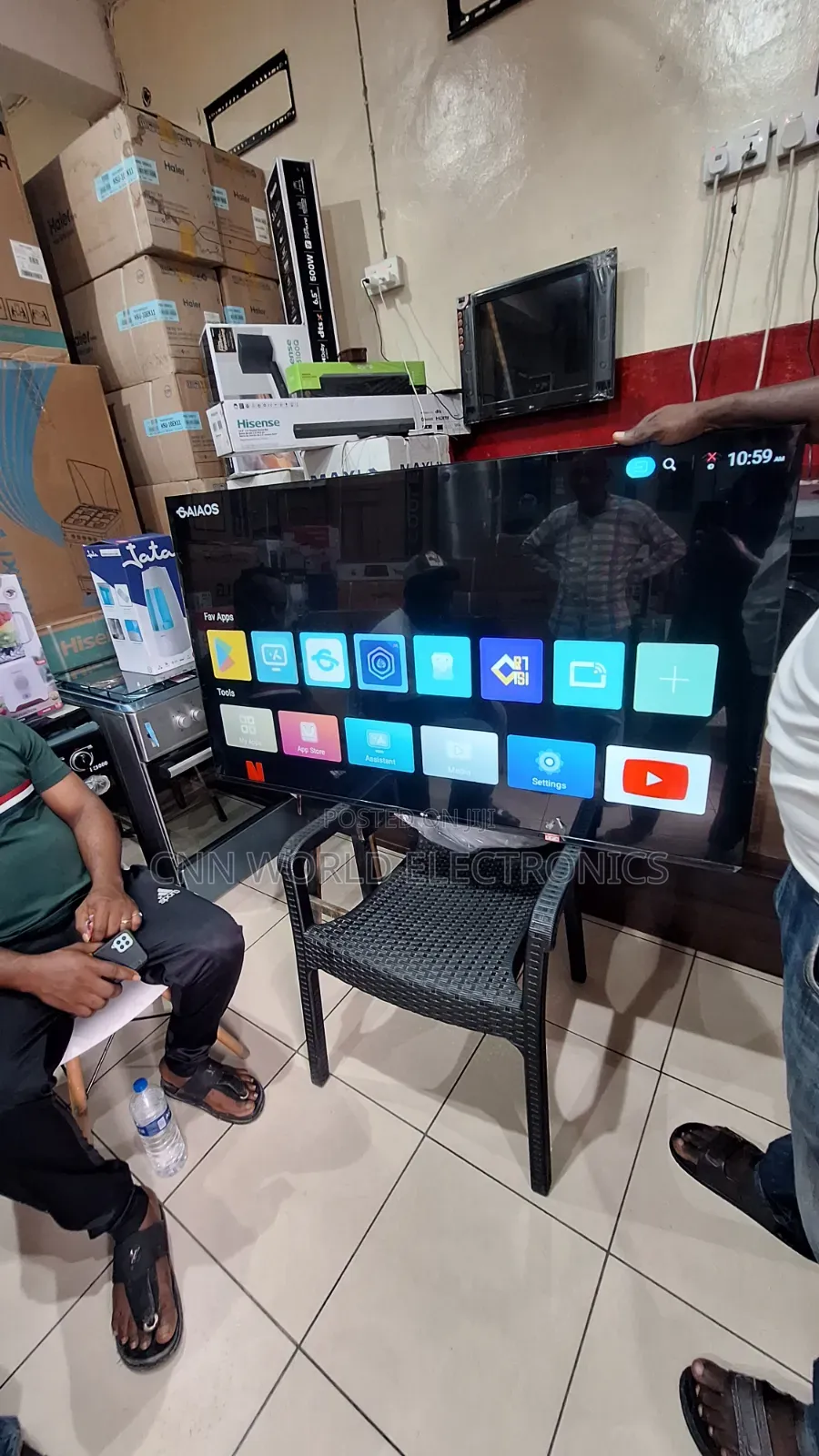 New Lg Uhd Ai Smart Flameless Bluetooth Netflix Youtube App 2years