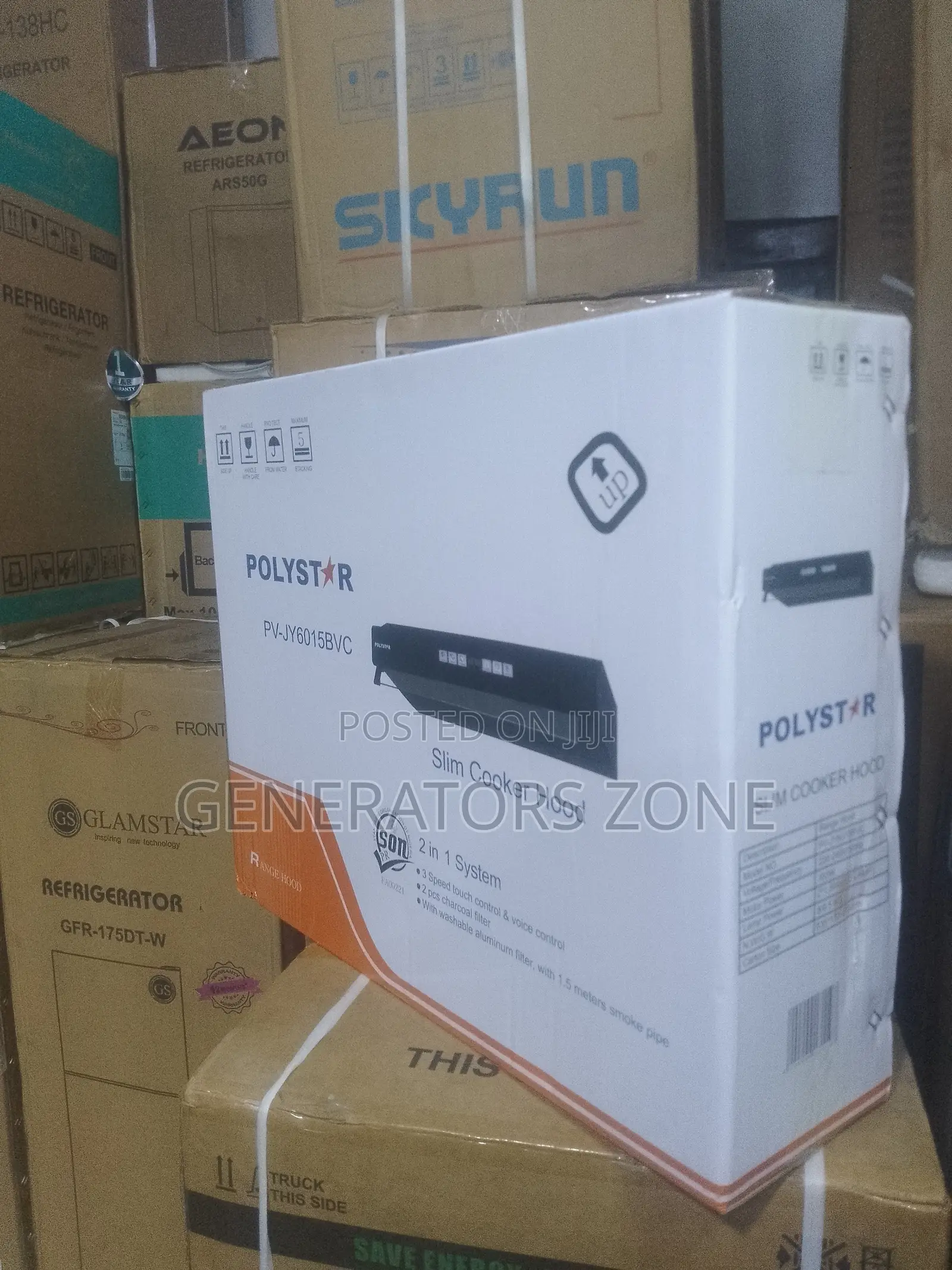 Polystar Pv-Jy6015bvc 60cm Heat Extractor Hood