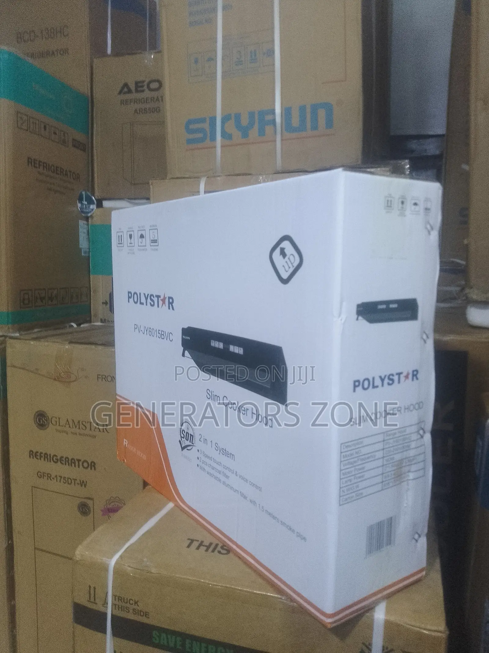Polystar Pv-Jy6015bvc 60cm Heat Extractor Hood