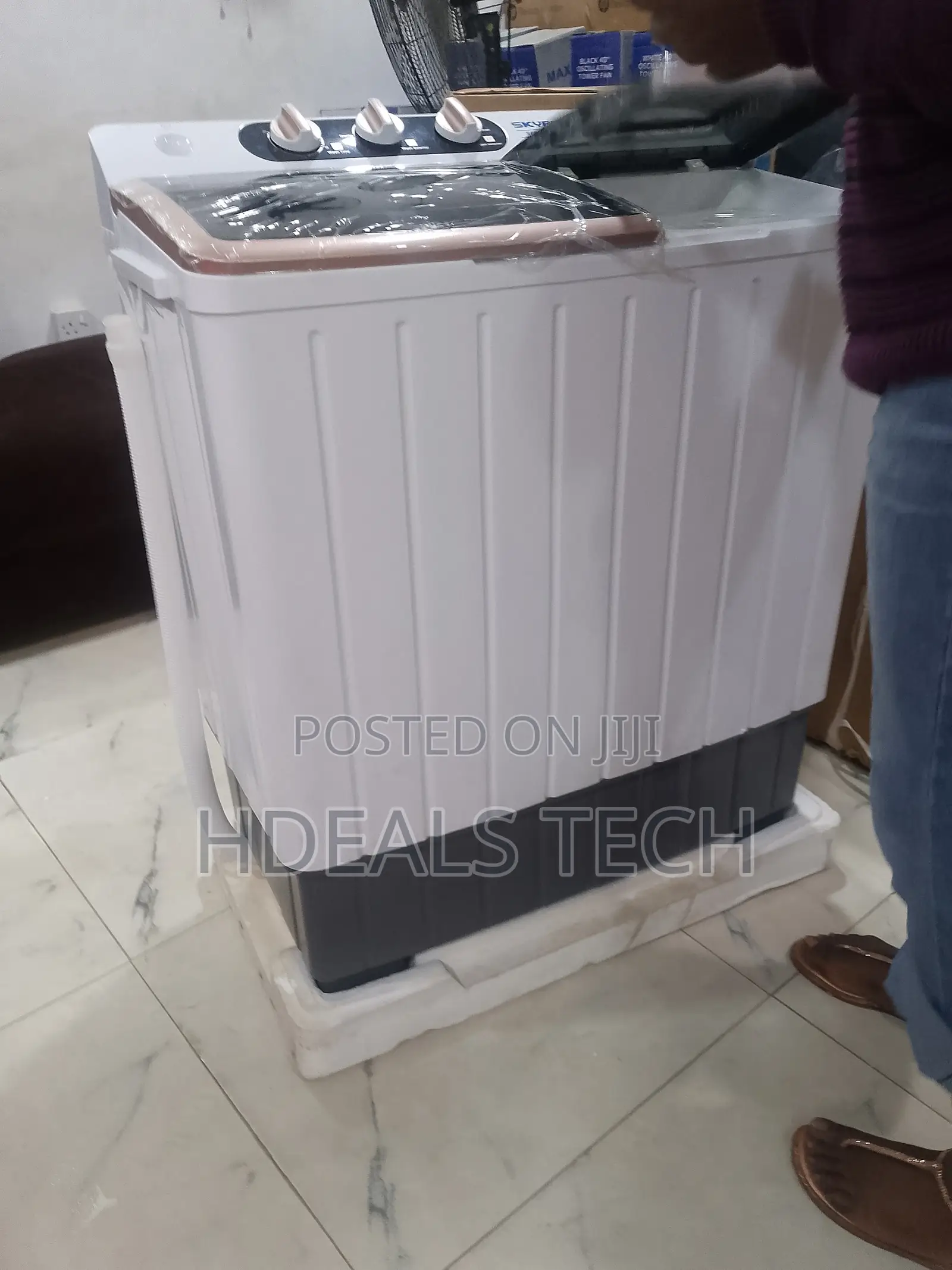 Skyrun 11kg Powerful Twin Tub Washer