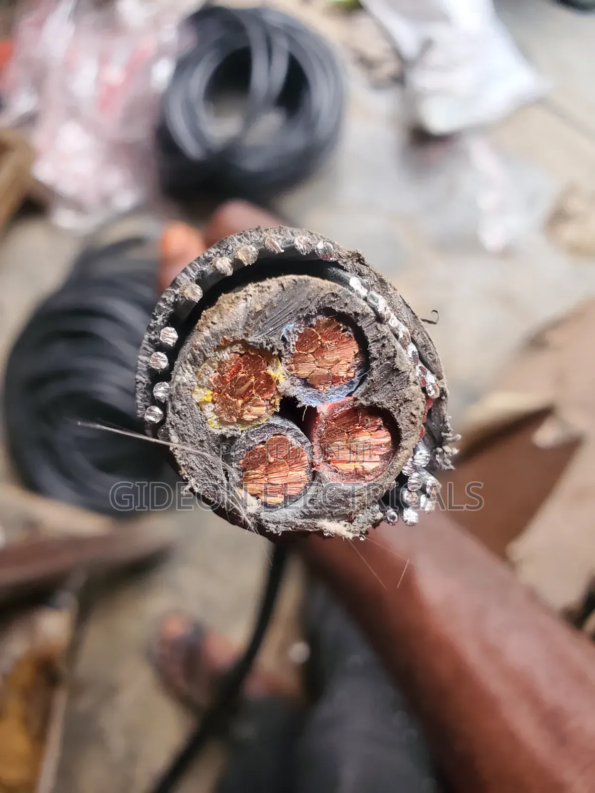 25mm X 4core Armoured Cable