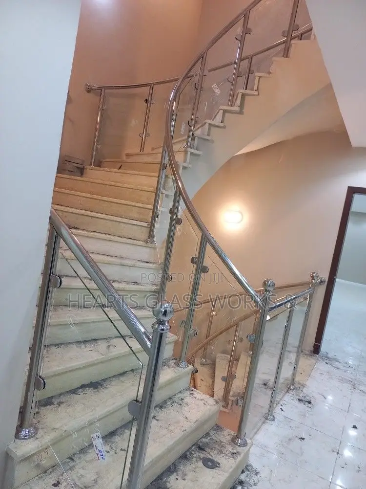 Stainless Steel Spiral Installation for Staircase
