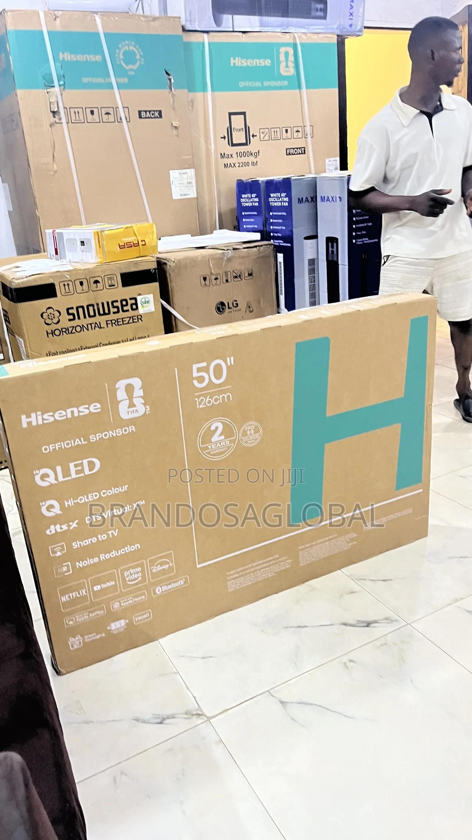 Hisense 50q5s Smart Tv – Immersive Viewing Experience