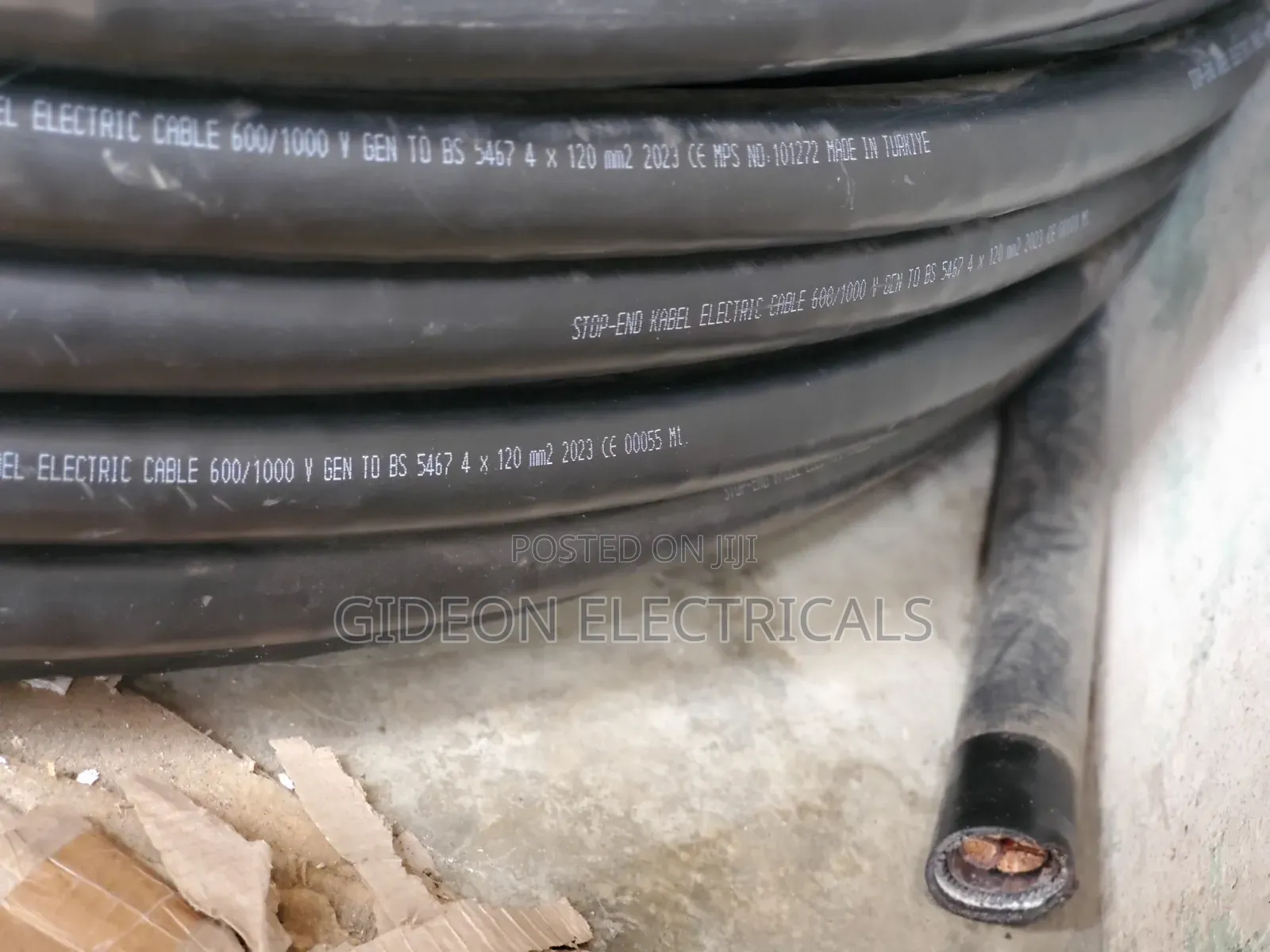 95mm X 4core Armoured Cable