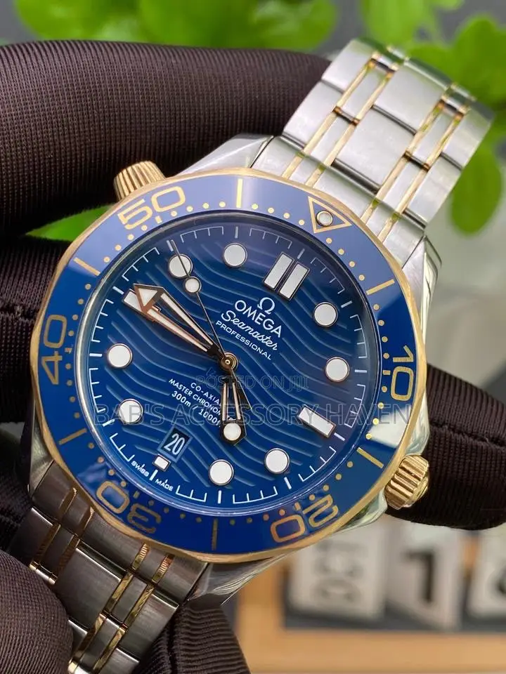 Quality Omega Seamaster Automatic Chain Watch