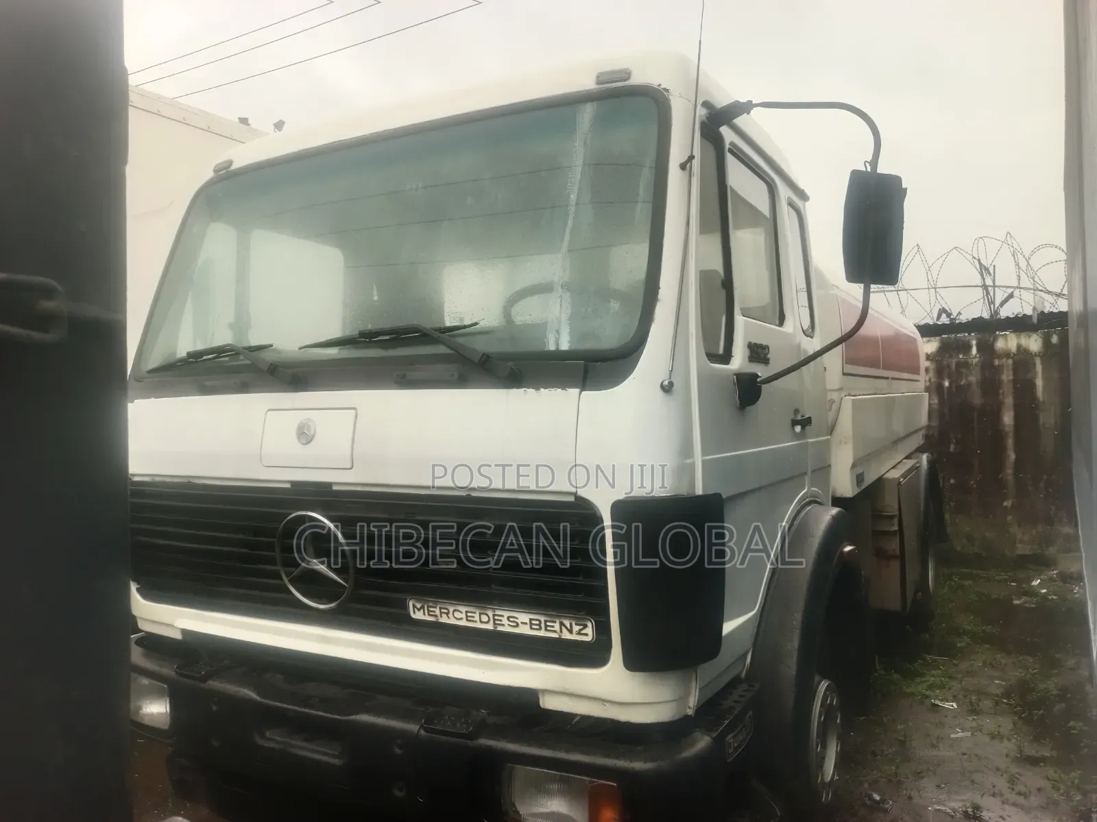 Mercedes Benz 1922 Diesel Tanker Truck 12. Litres White