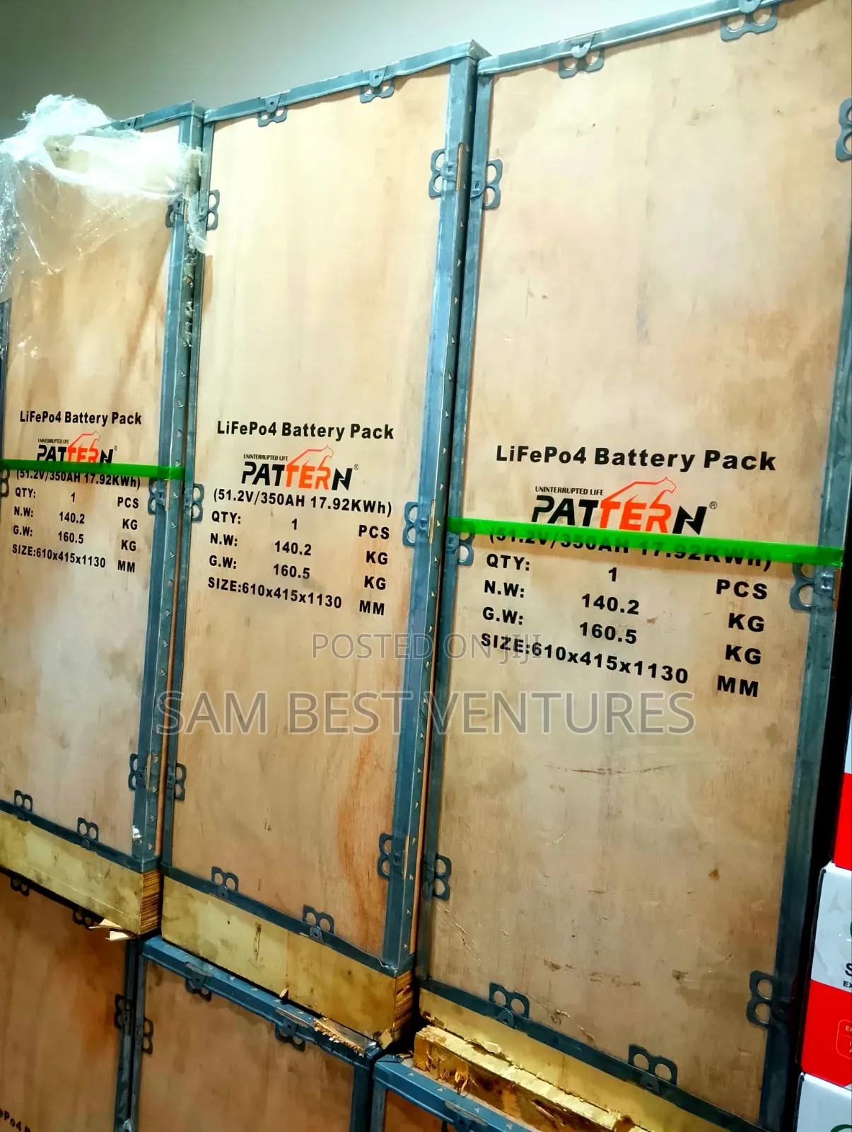 17kwh 48v Pattan Lithium Batteries