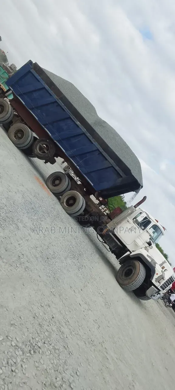 Truck on Granite Materials
