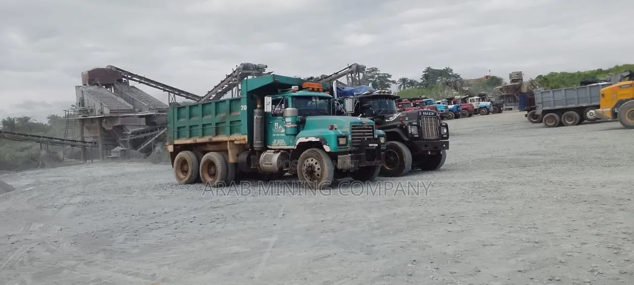Truck on Granite Materials