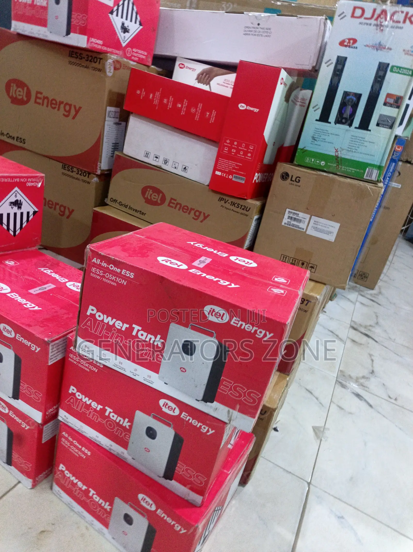 Itel 500w Emergency Backup Power Station