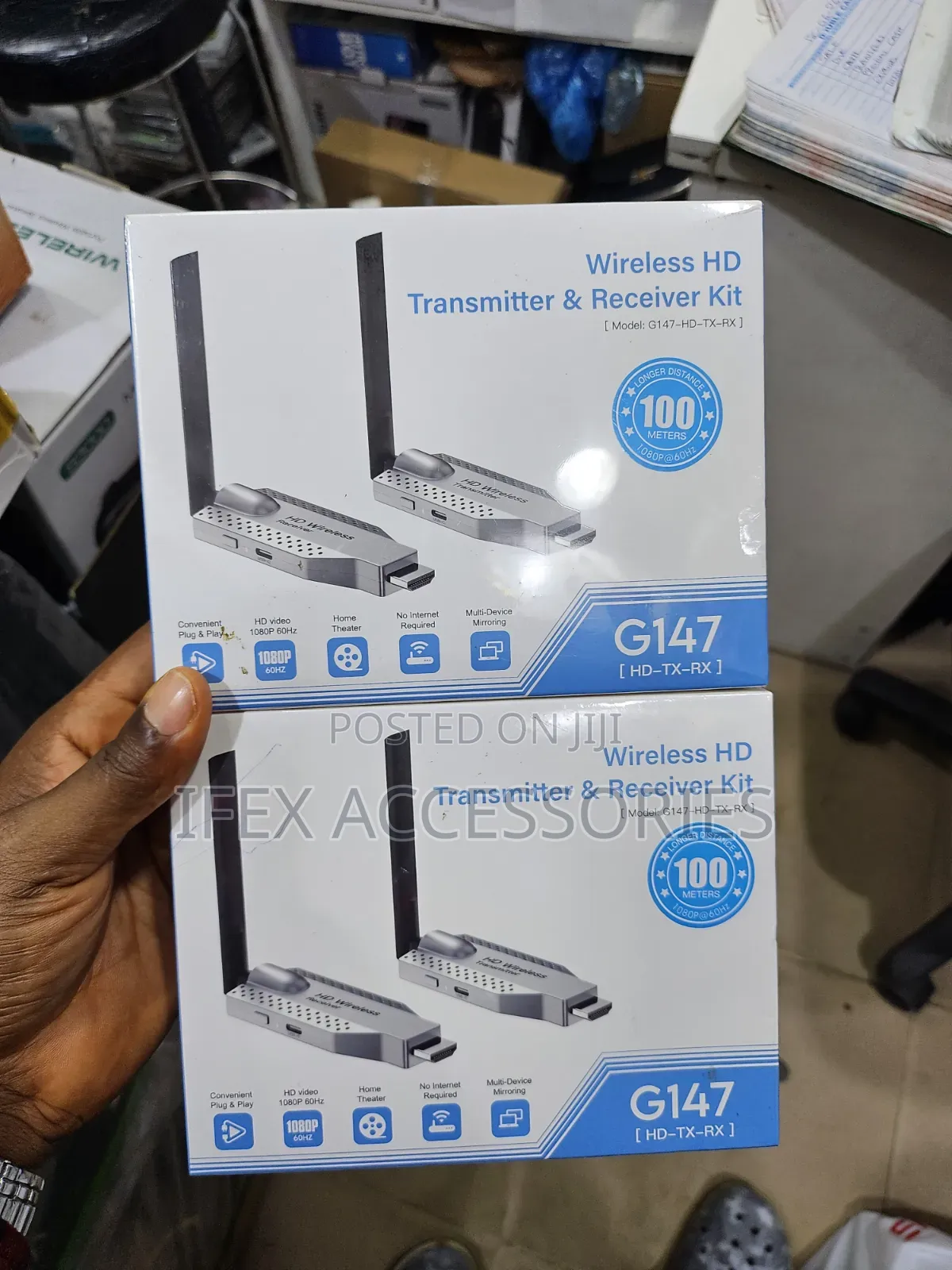 G147 Wireless Hd Transmitter Receiver Kit