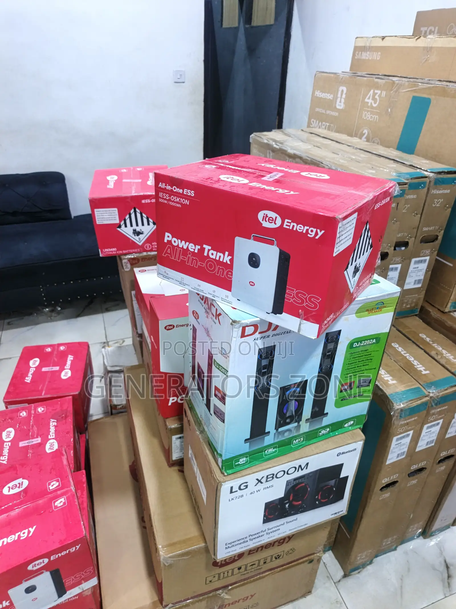 Itel Power Tank With 1000wh Lithium Capacity