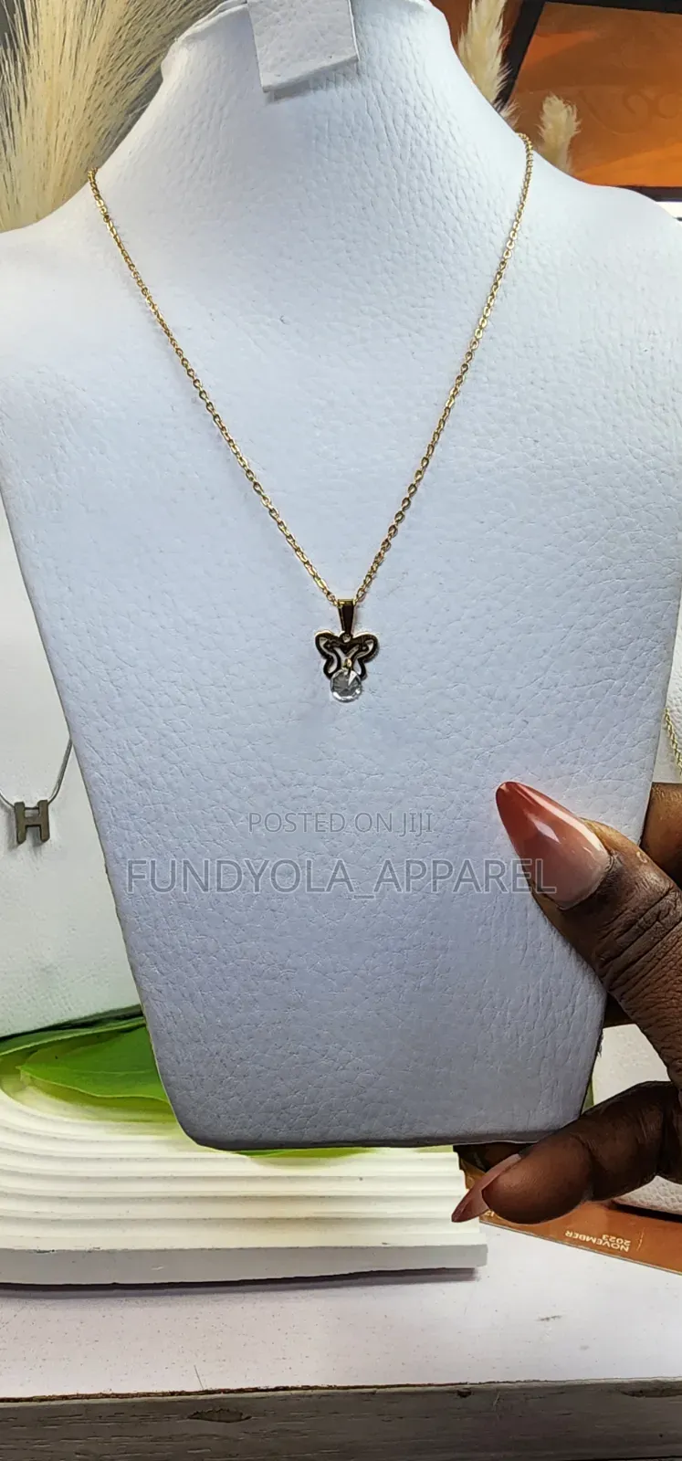 Crystal Drop Necklace