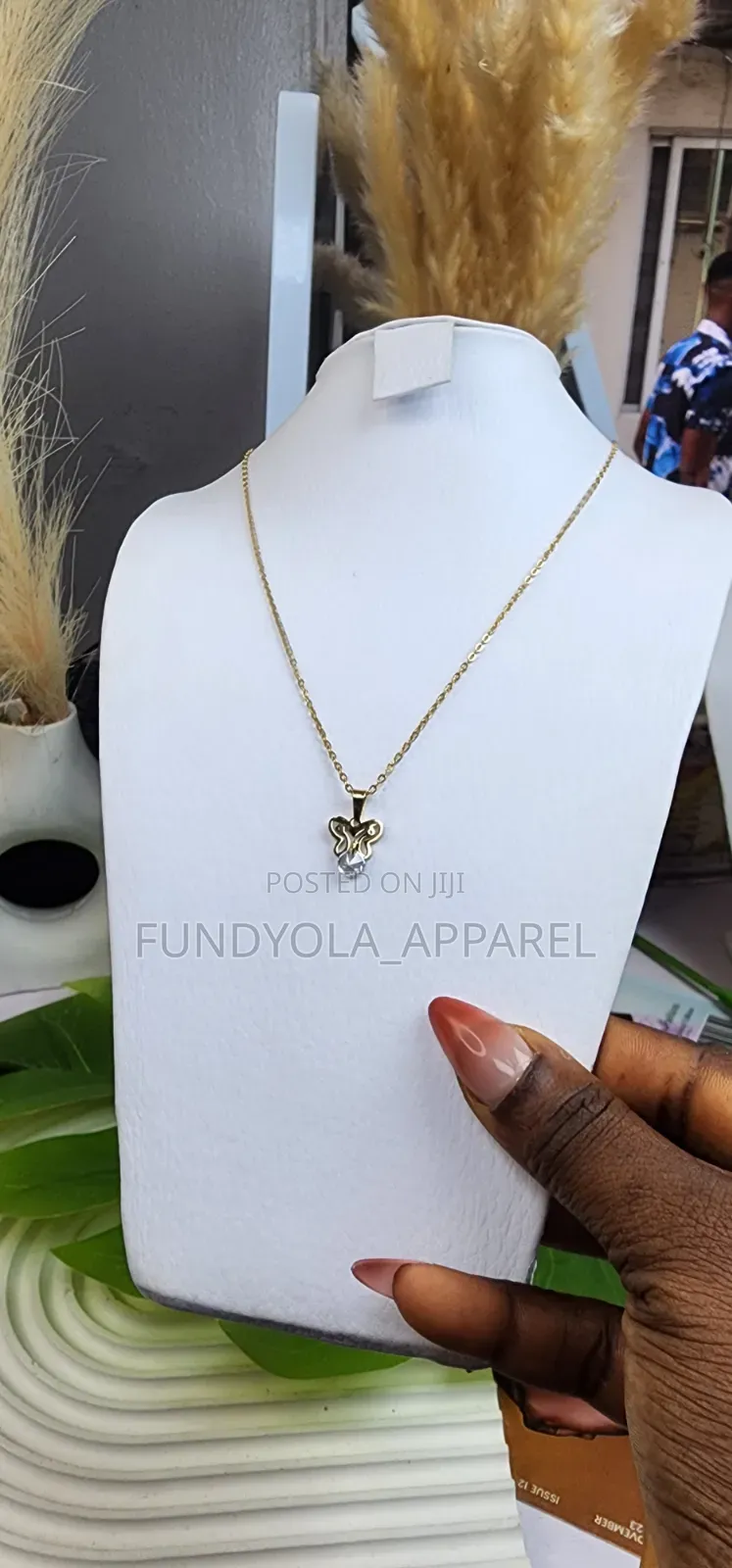 Crystal Drop Necklace
