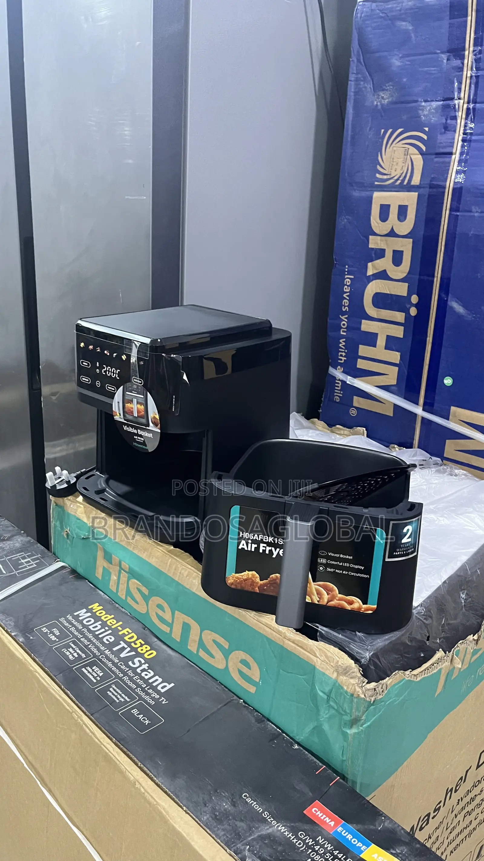 Hisense 6.3l Air Fryer H06afbk1s3 – Fast Healthy Cooking Machine