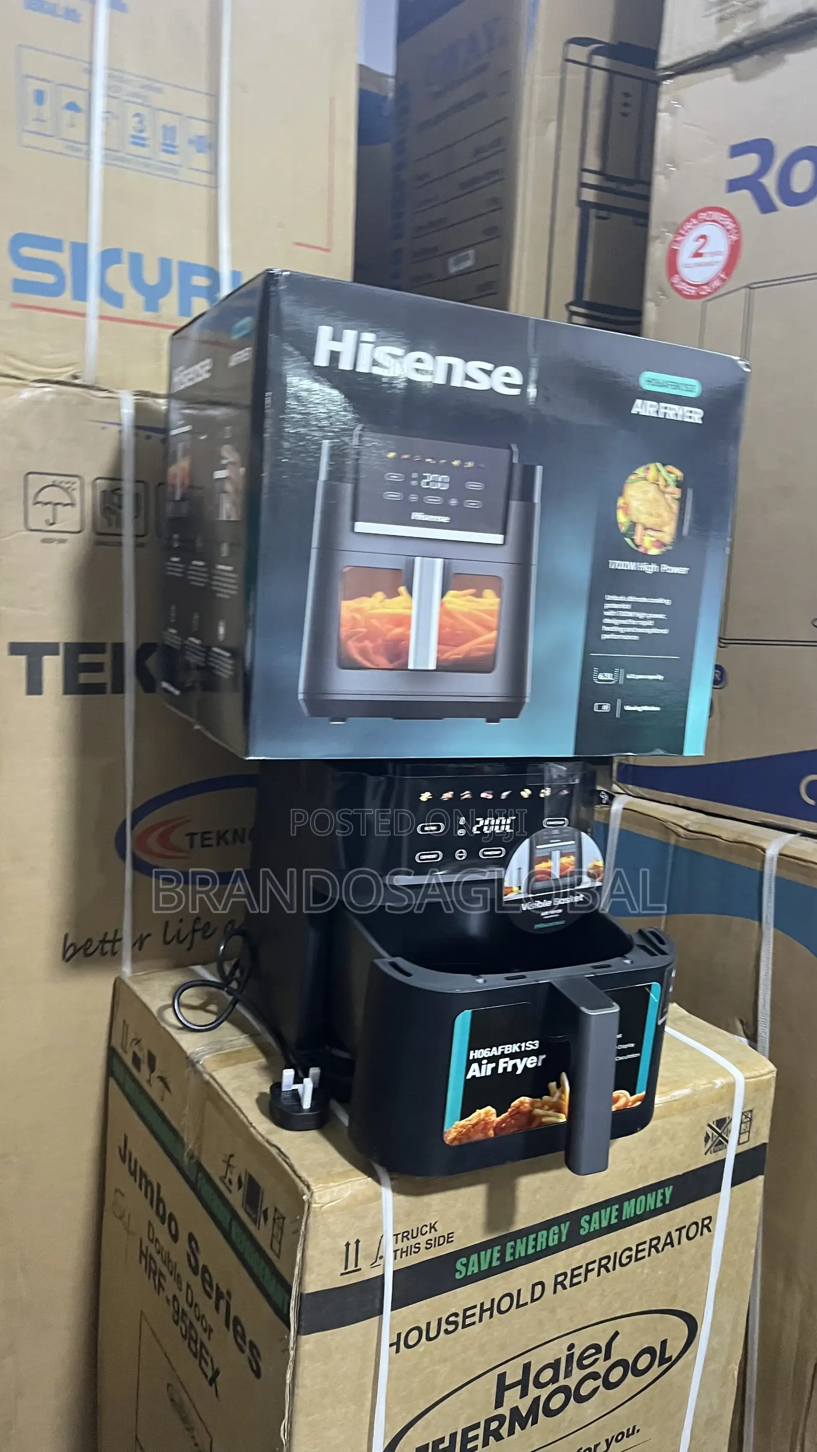 Hisense 6.3l Air Fryer H06afbk1s3 – Powerful Kitchen Air Fryer