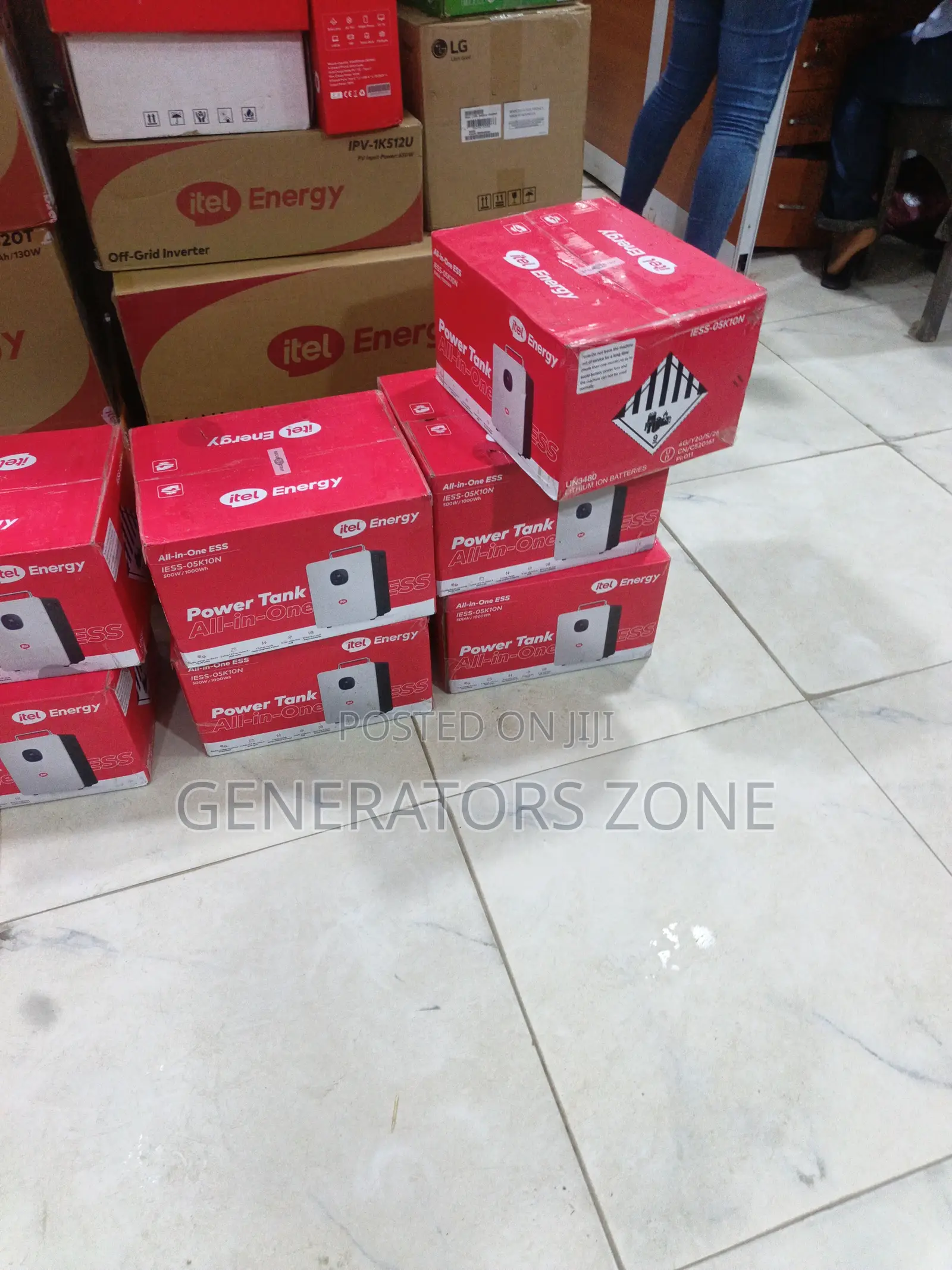 Itel 500w Portable Backup Energy System