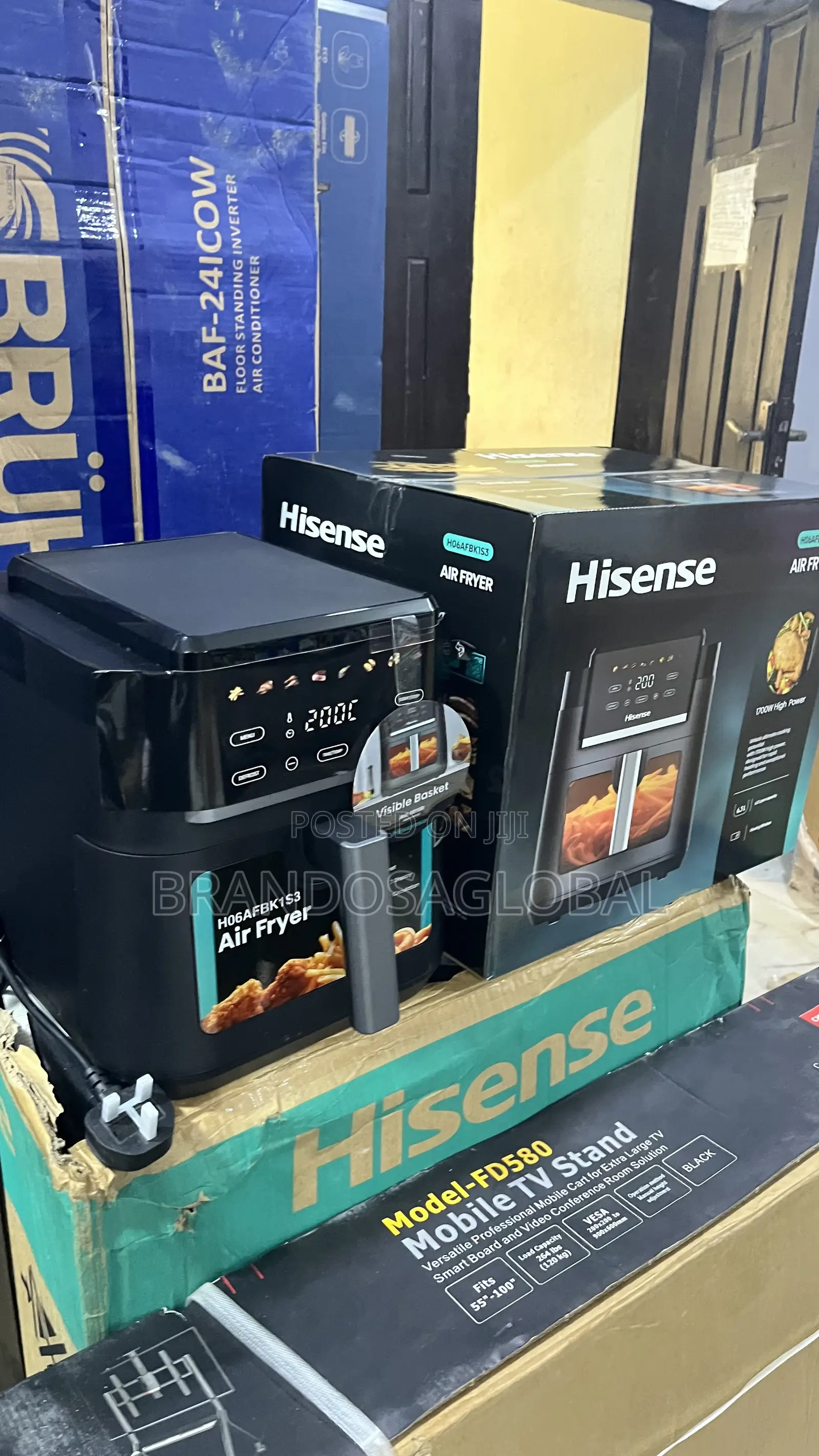 Hisense 6.3l Air Fryer H06afbk1s3 – Adjustable Temperature Air Fryer