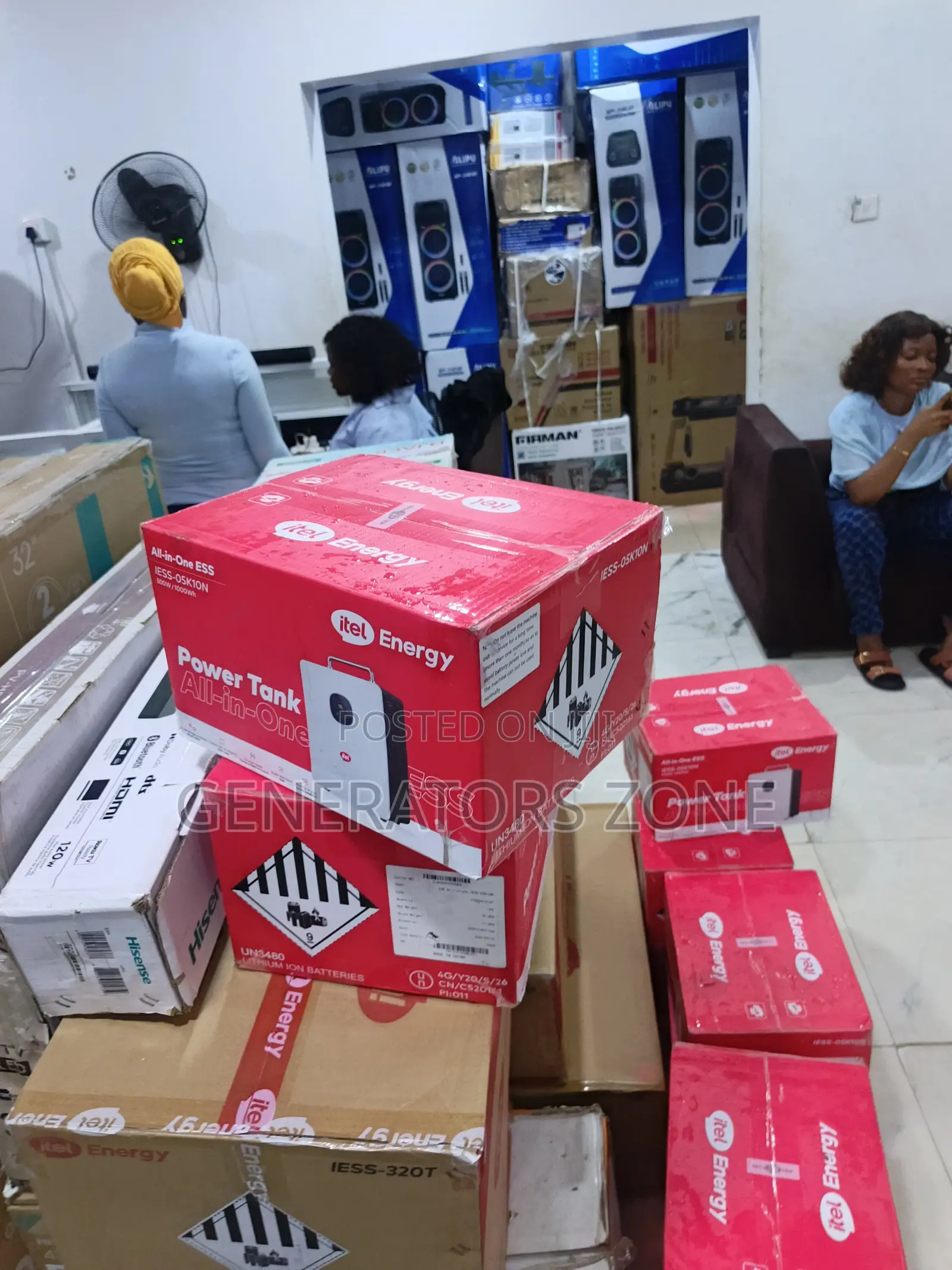 Itel 500w Energy Power Tank for Reliable Backup Power