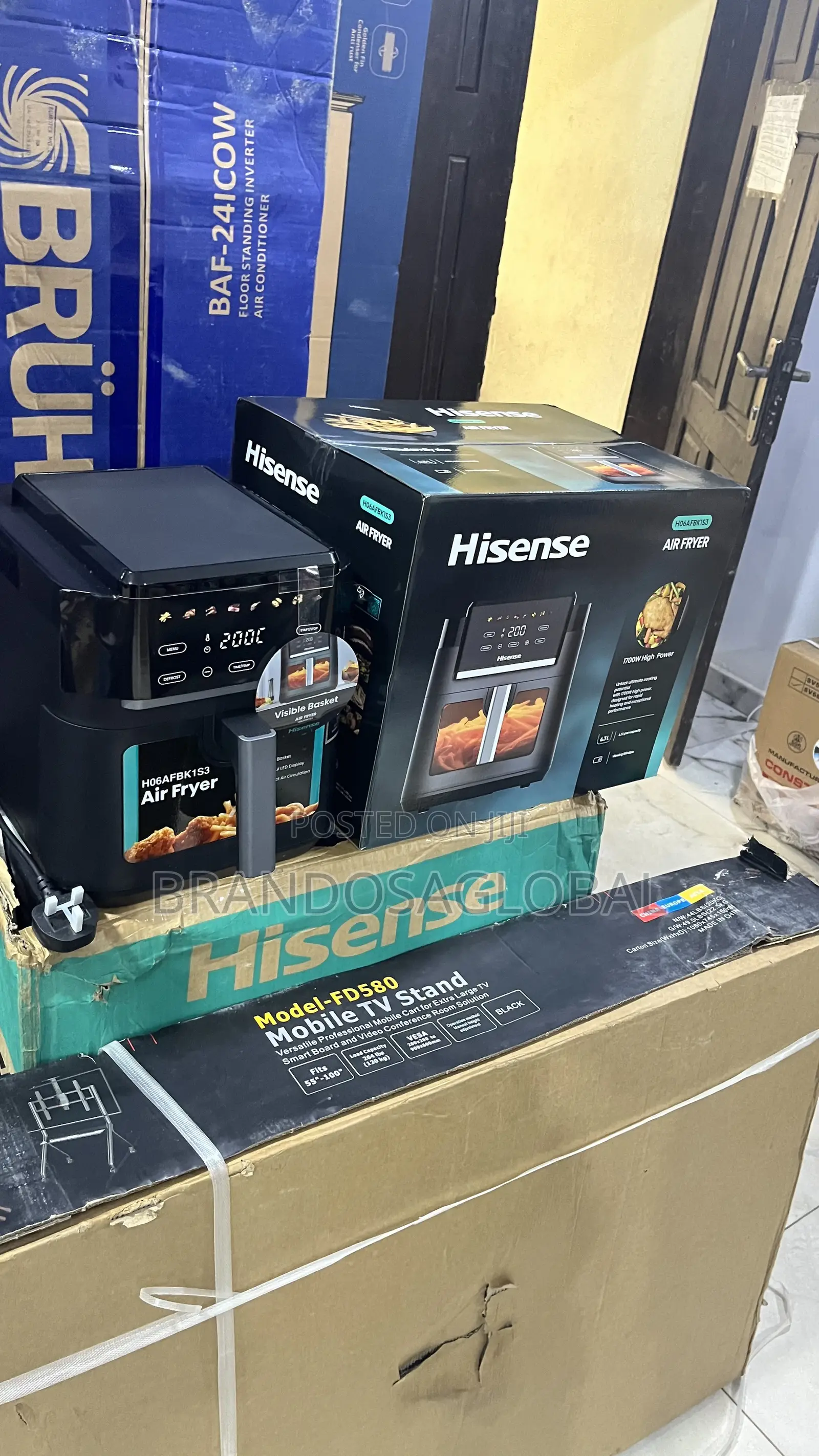 Hisense 6.3l Air Fryer H06afbk1s3 – Rapid Air Technology Cooker