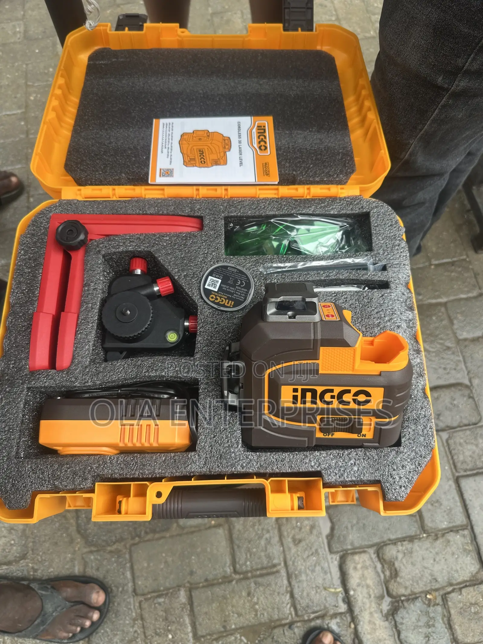 Cordless 3d Laser Level