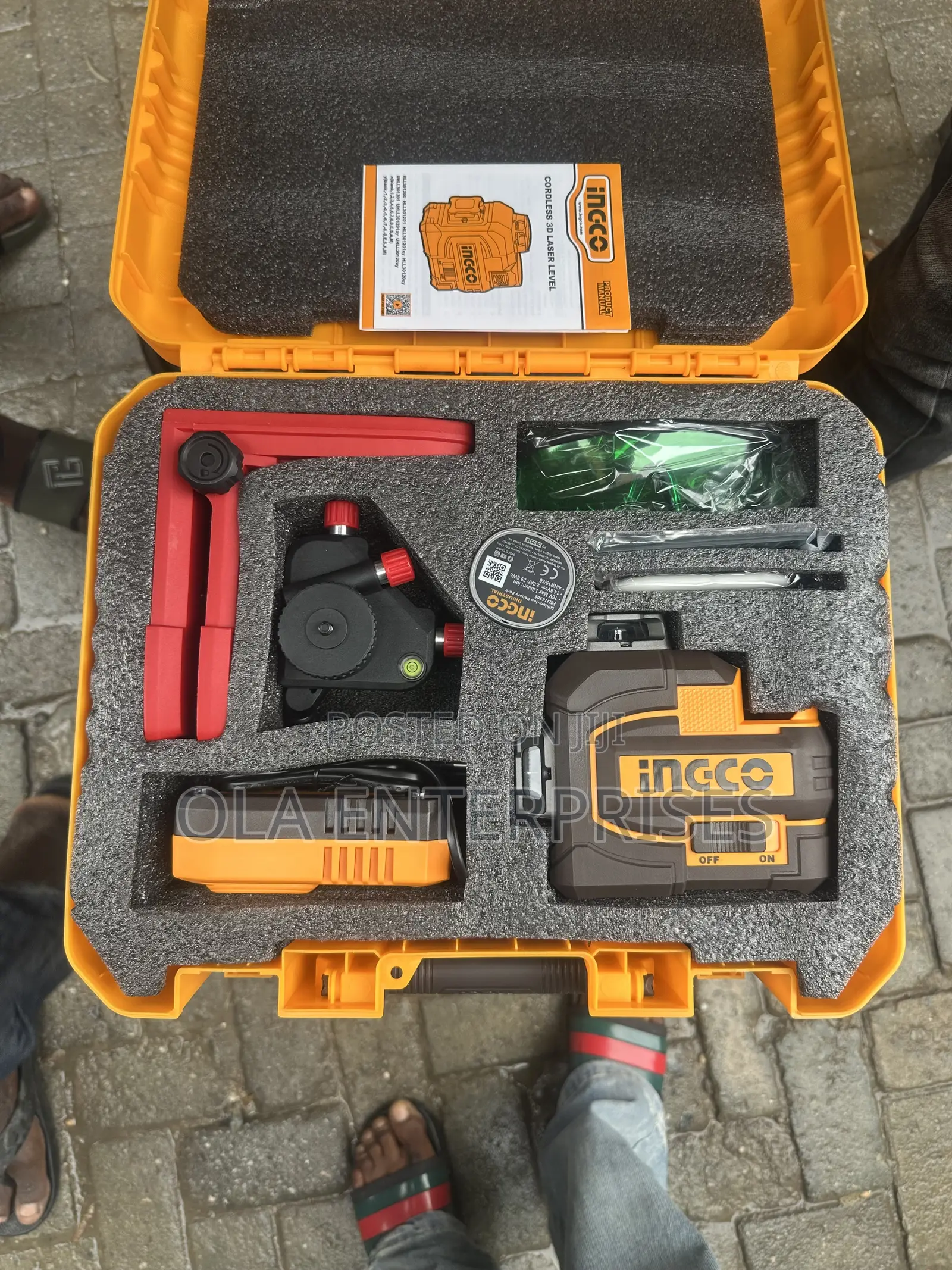 Cordless 3d Laser Level