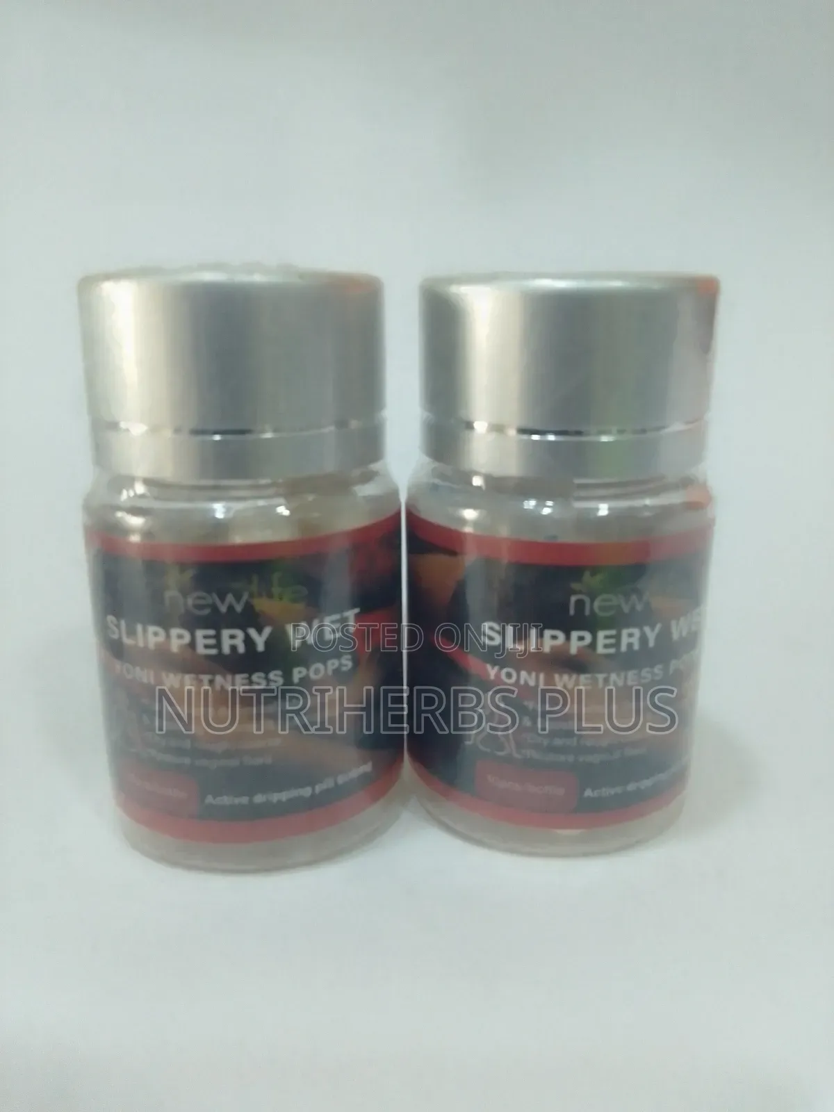 Slippery Wet Yoni Wetness Pops for Dry and Rough /Coarse (2 Bottles)