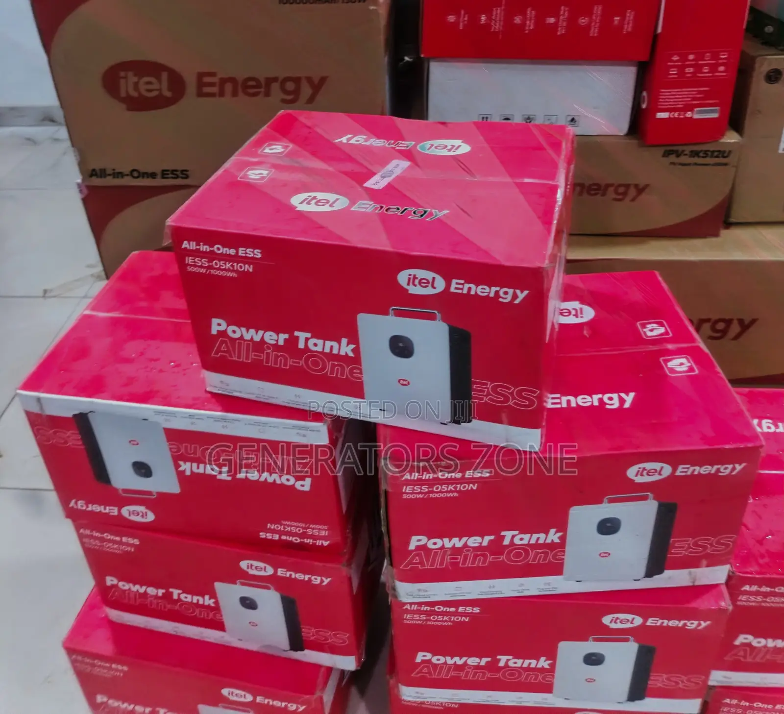 Itel 500w/1000wh Portable Energy Storage Power Station