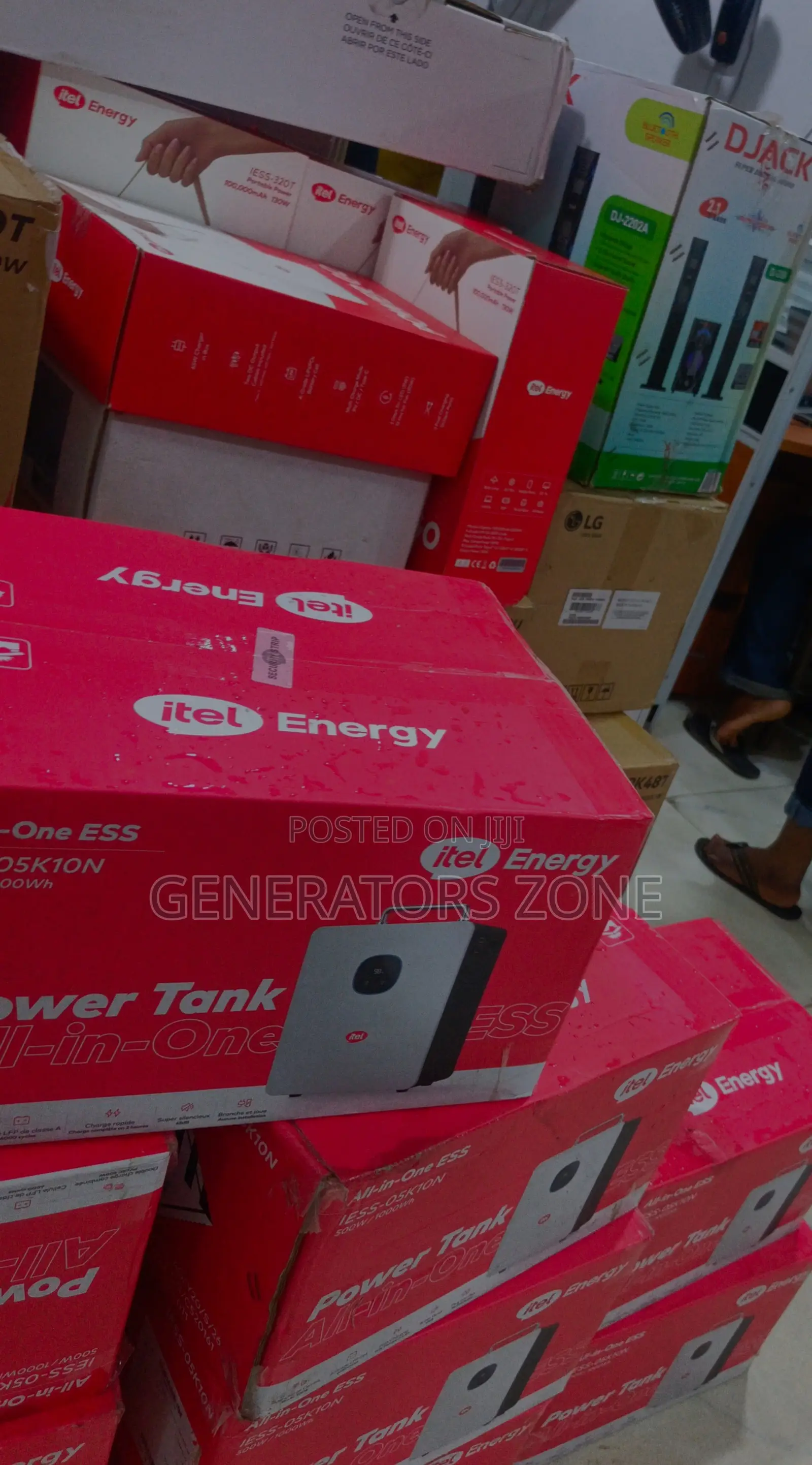 Itel 500w/1000wh Portable Energy Storage Power Station