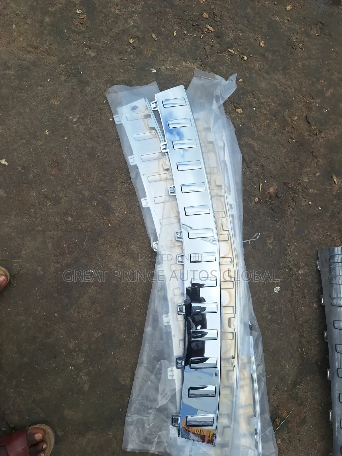 Up Bumper Stainless Chrome Glk350
