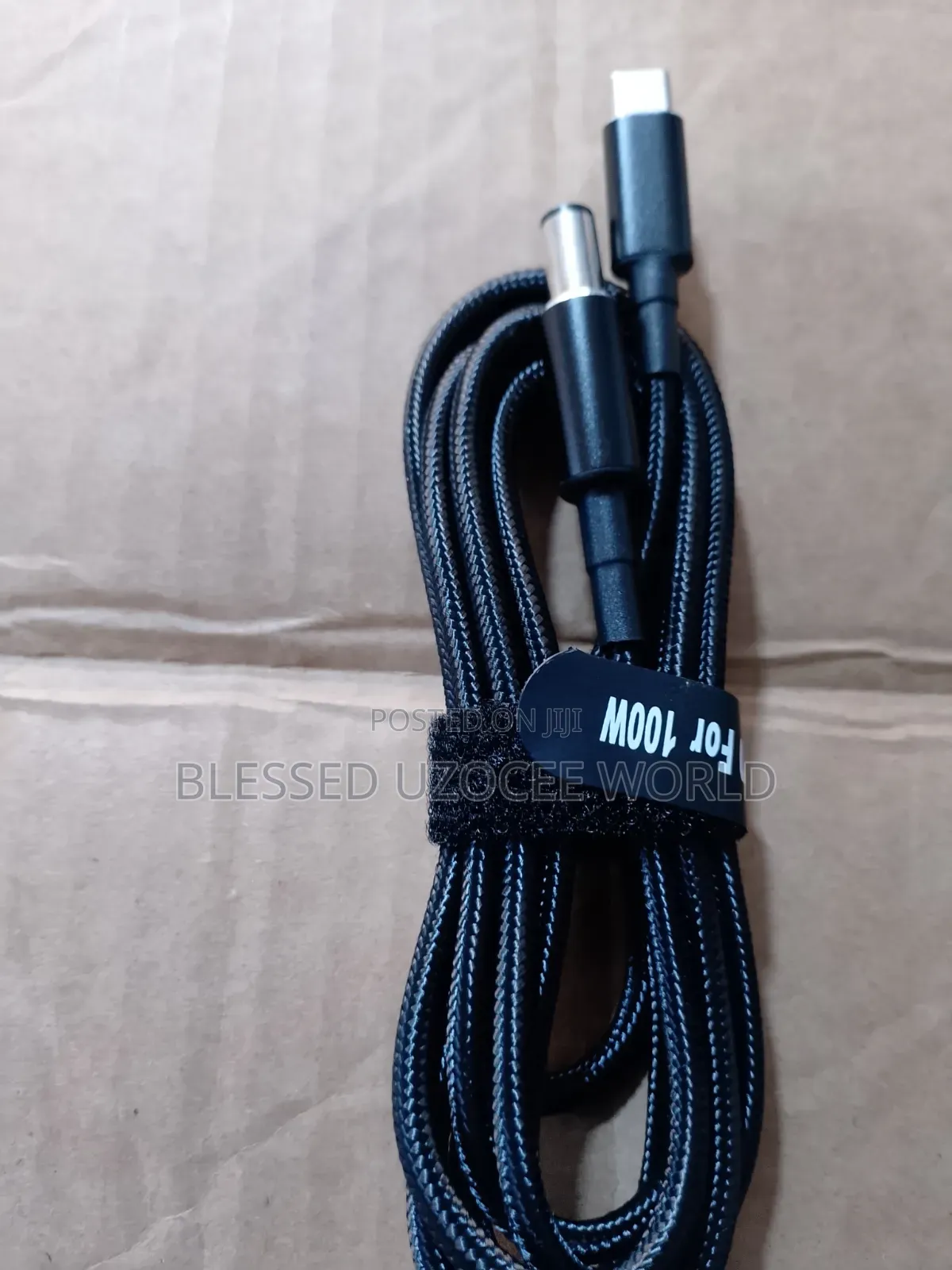 Typec to Hp Bigpin Mouth 100w Laptop Charger Cable for Solar Generator