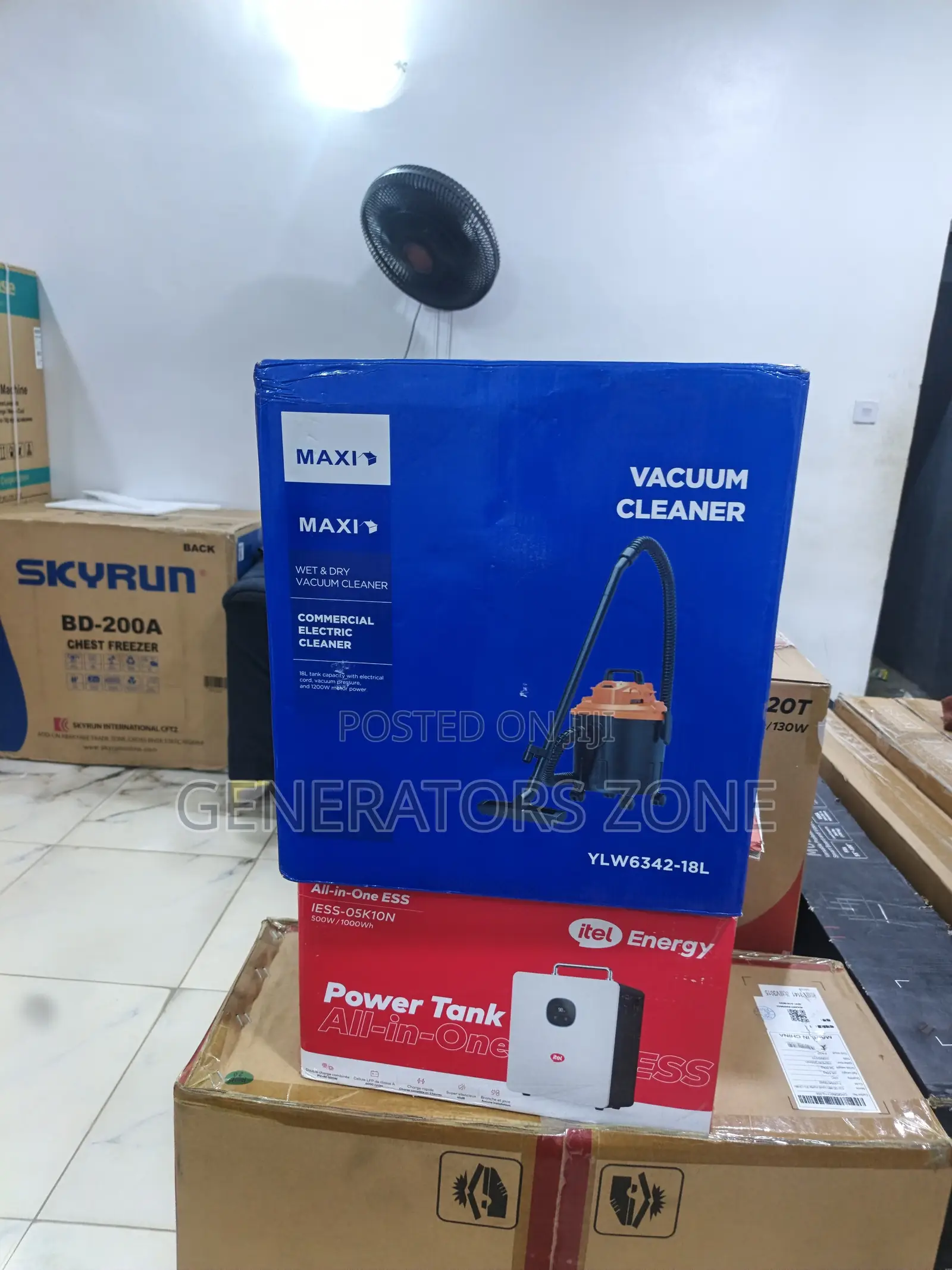 Maxi Electric Vacuum Cleaner Model Ylw6342-18l