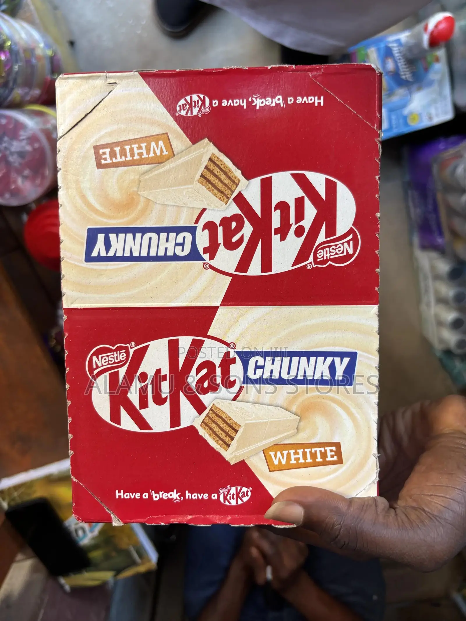 Nestlé Kitkat Chunky White