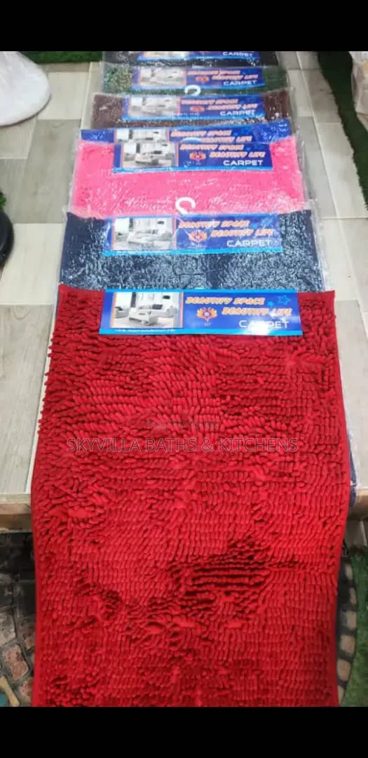 Premium Non-Slip Plush Door Mats