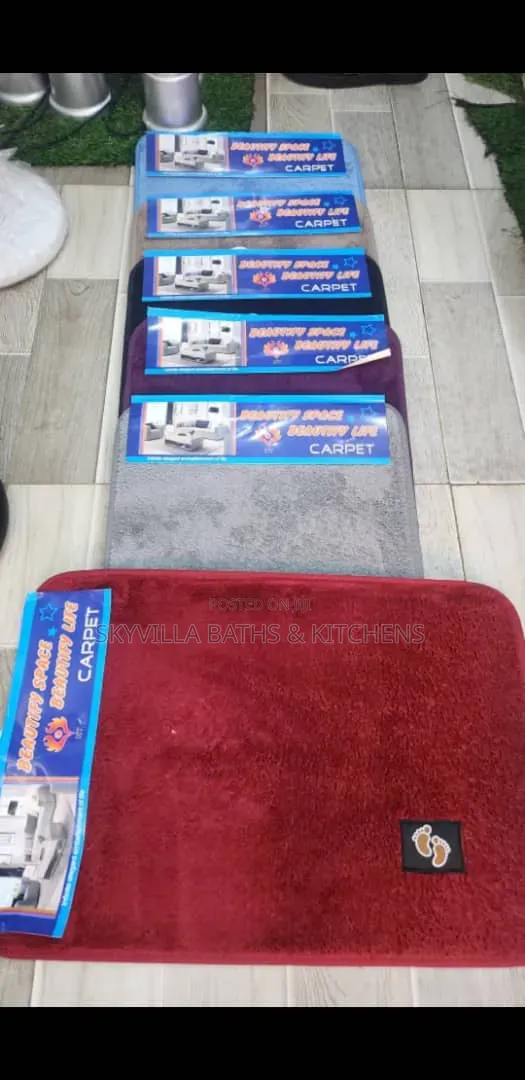 Premium Non-Slip Plush Door Mats