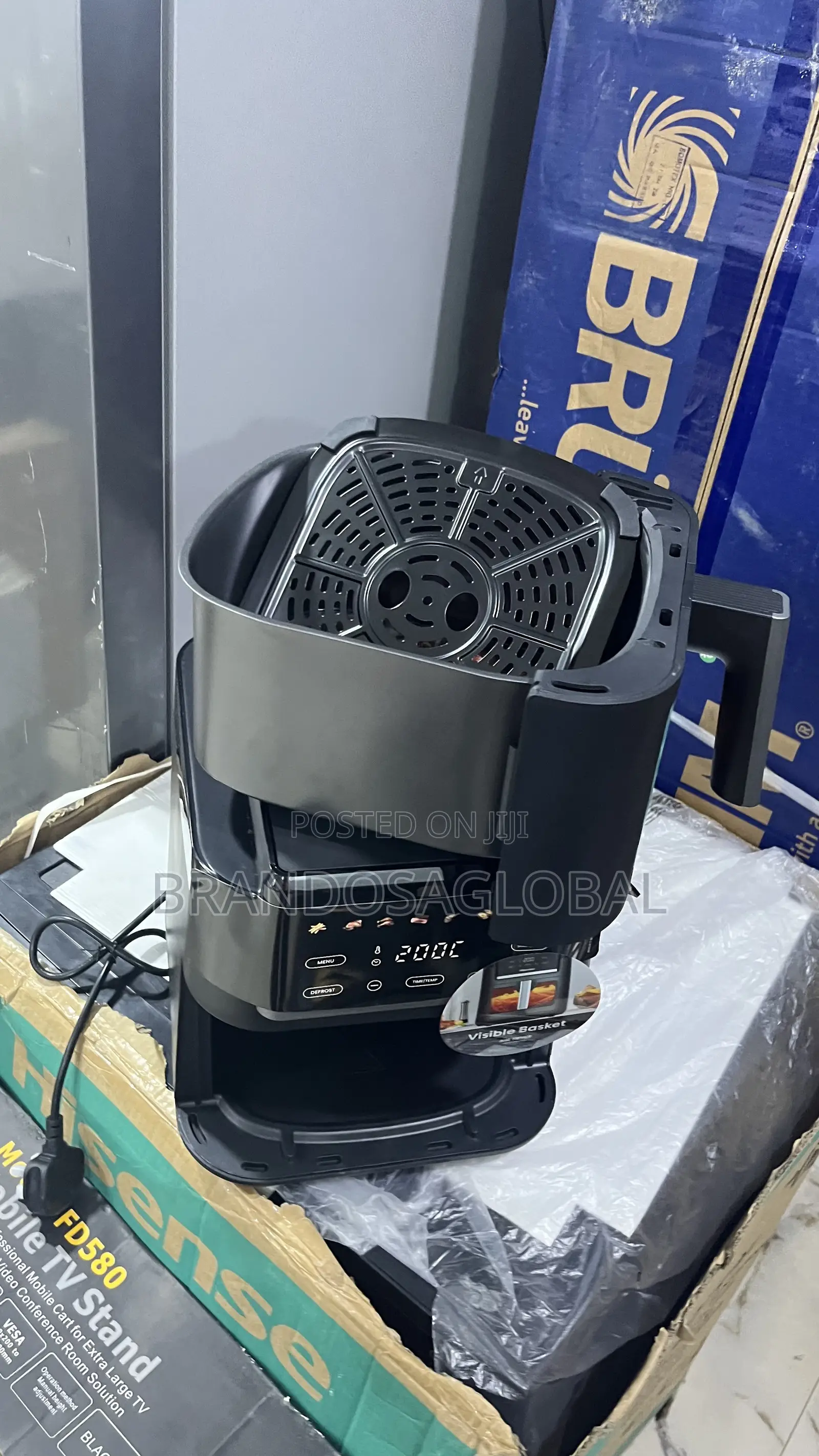 Hisense 6.3l Air Fryer H06afbk1s3 – Home Kitchen Digital Fryer