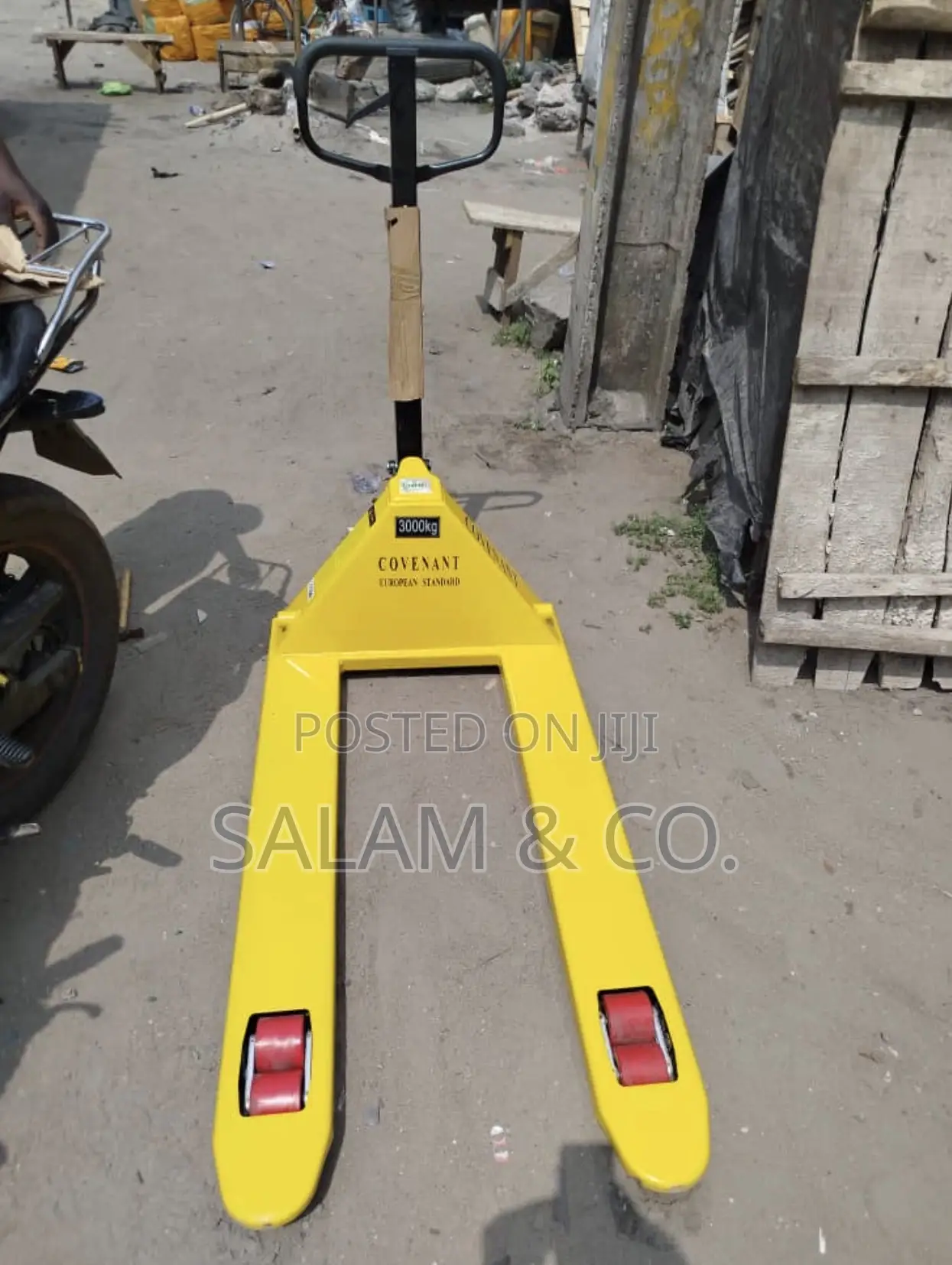 Heavy-Duty 3 Tons Manual Hydraulic Pallet Truck / Hand Pallet Jack