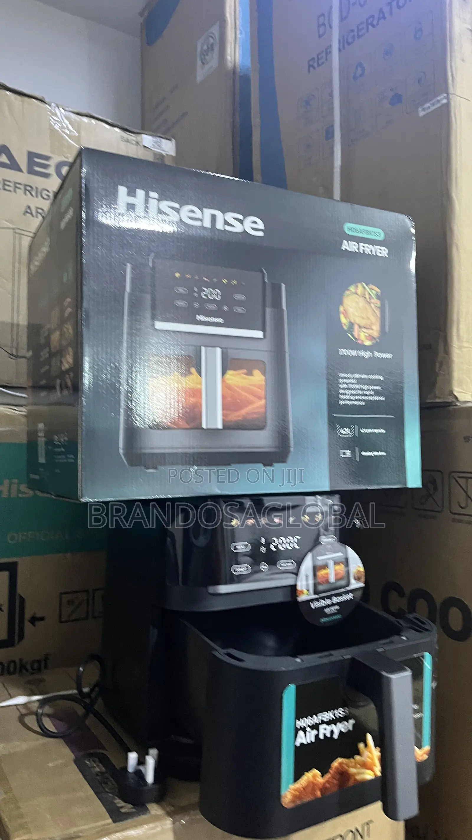 Hisense 6.3l Air Fryer H06afbk1s3 – Powerful Rapid Heat Cooker