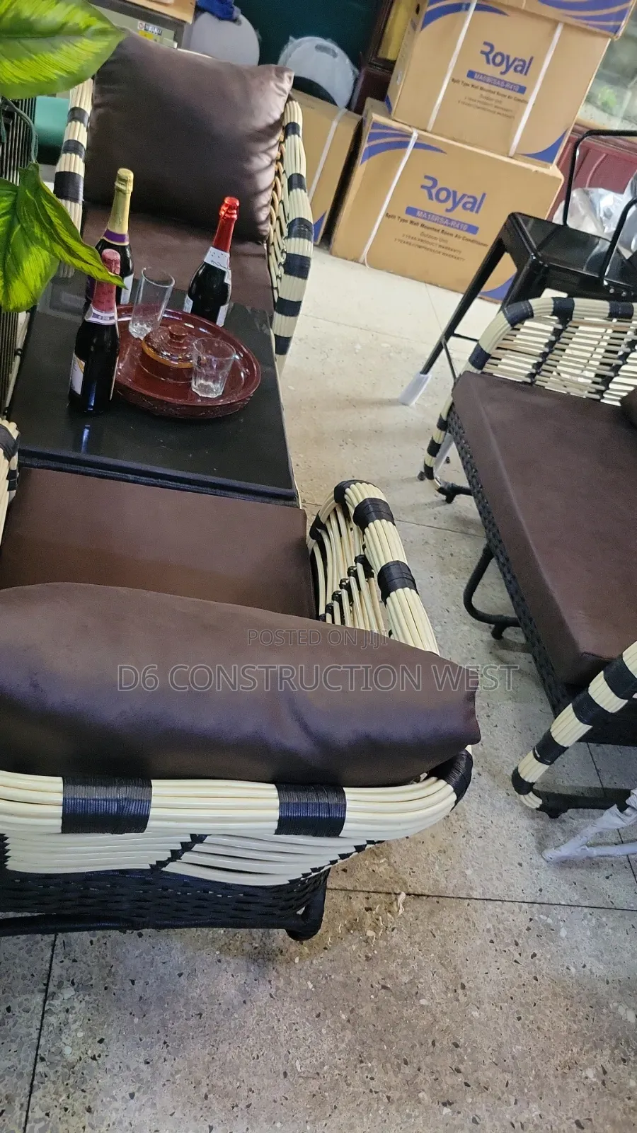 4 Seater Outdoor Rattan Chair