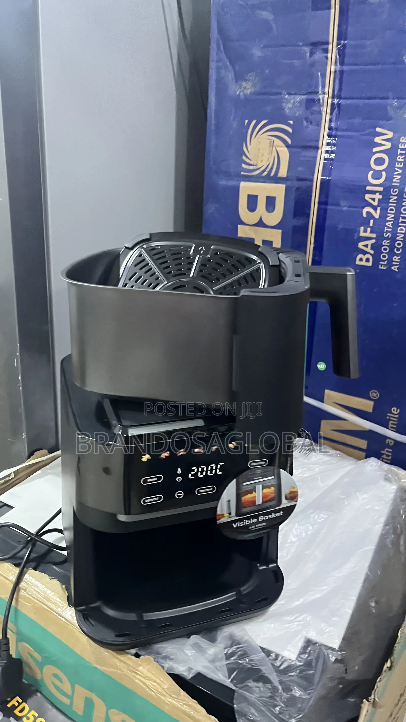 Hisense 6.3l Air Fryer H06afbk1s3 –Efficient Digital Kitchen Appliance