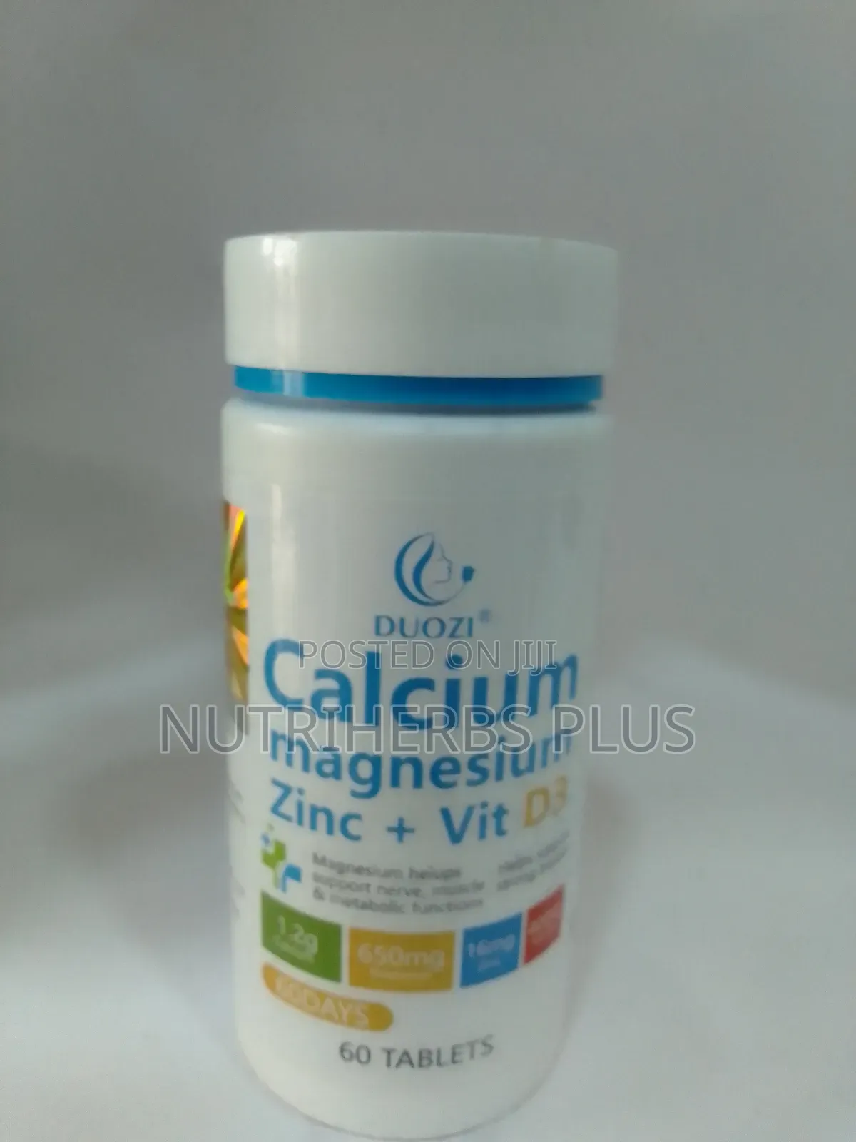 Calcium Magnesium Zinc + Vit D3 Helps Support Strong Bones