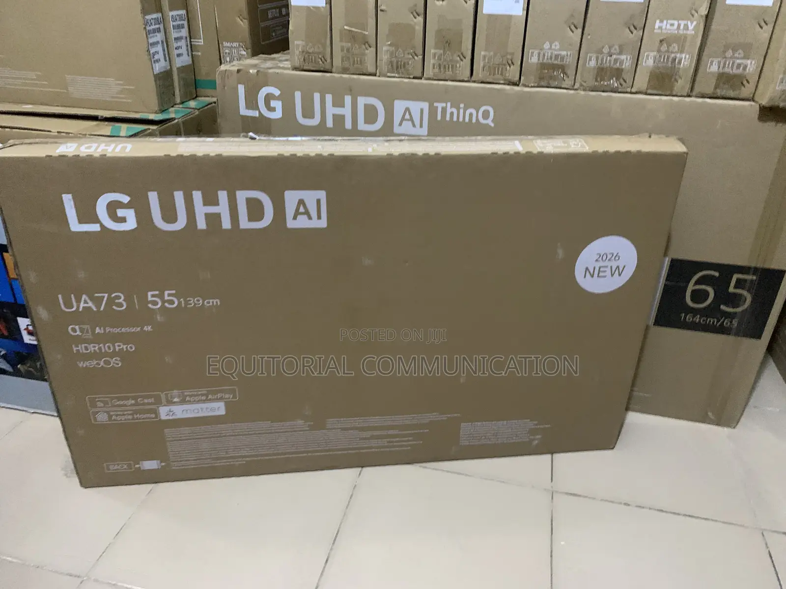 Lg 55-Inch Led Tv With Modern Design