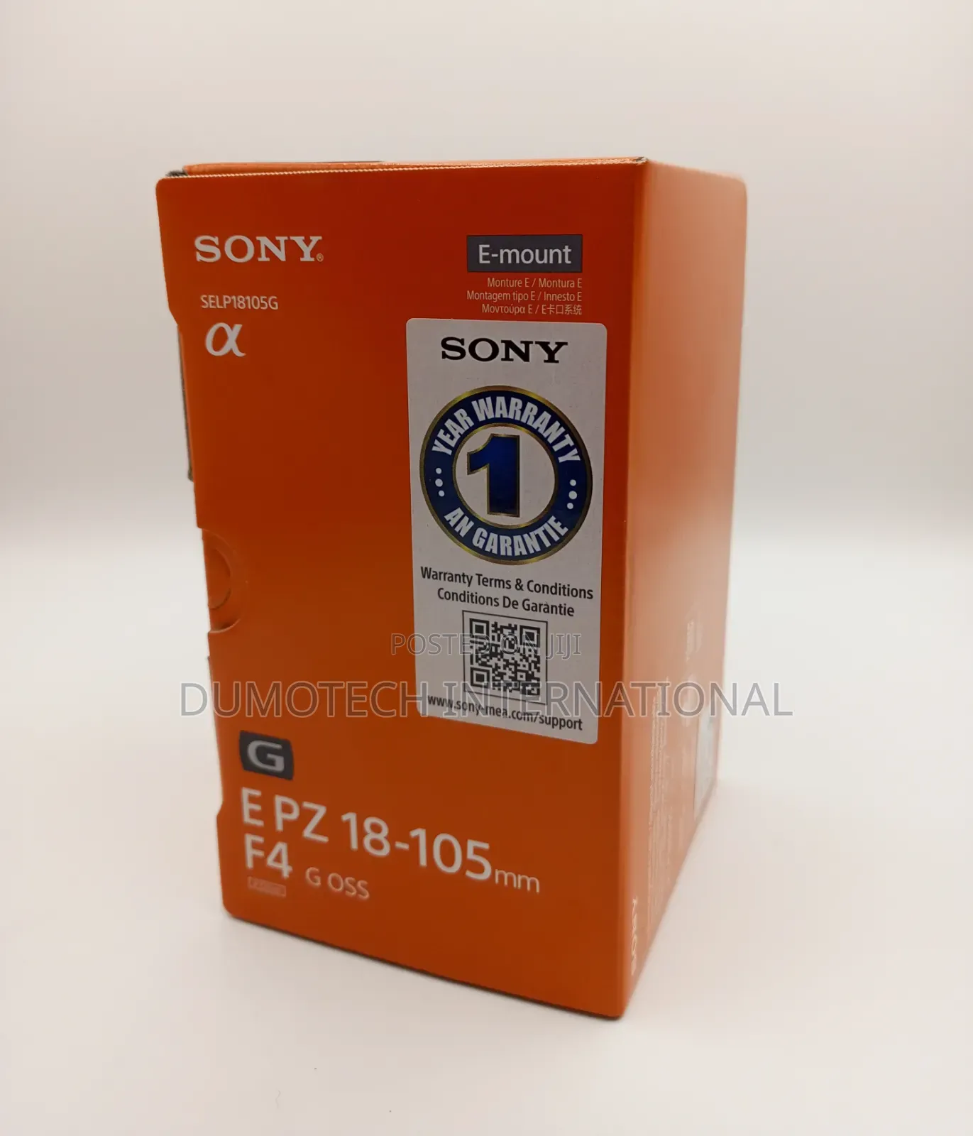 Sony E Pz 18-105mm F4 Lens